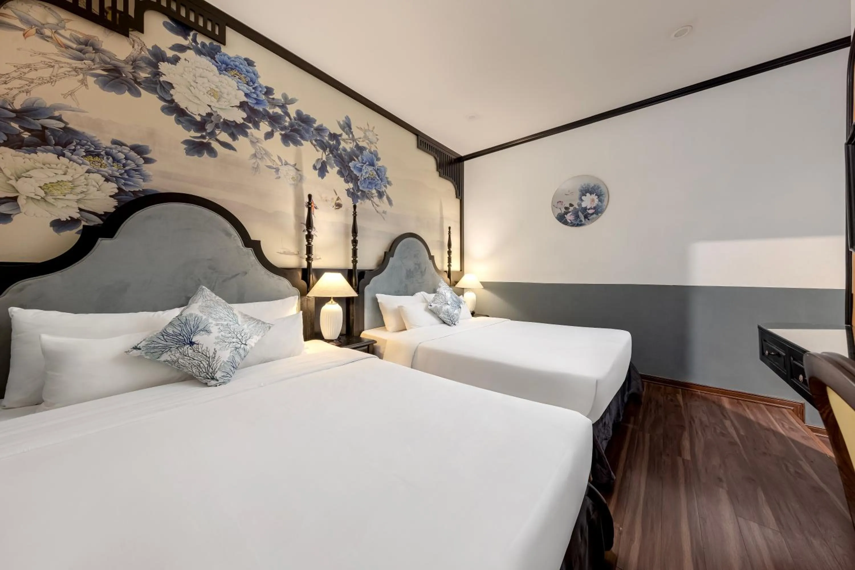 Bed in Hanoi Elpis Hotel & Spa