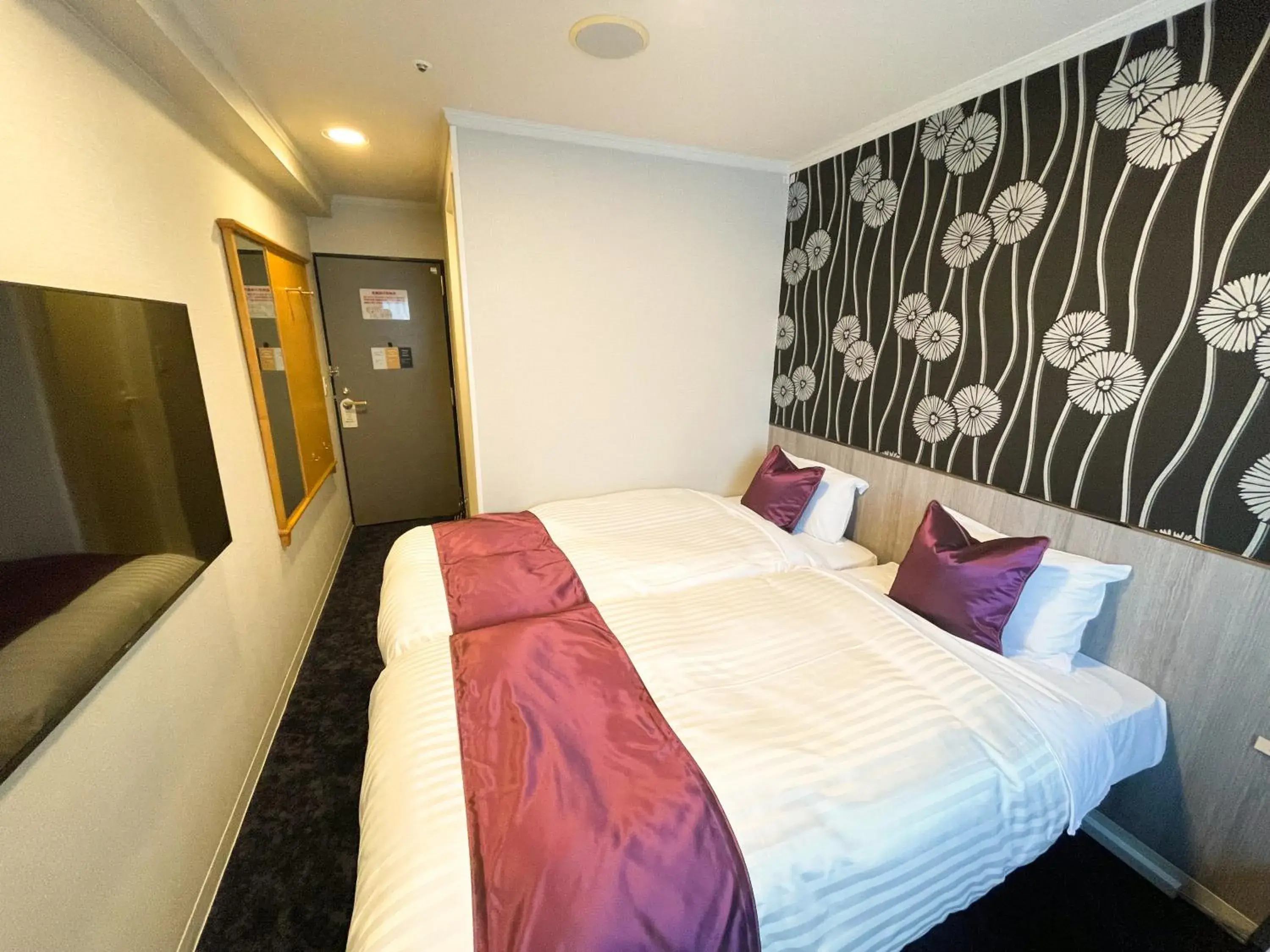 Bed in Hotel Castle Inn Ise Bed in Hotel Castle Inn Ise