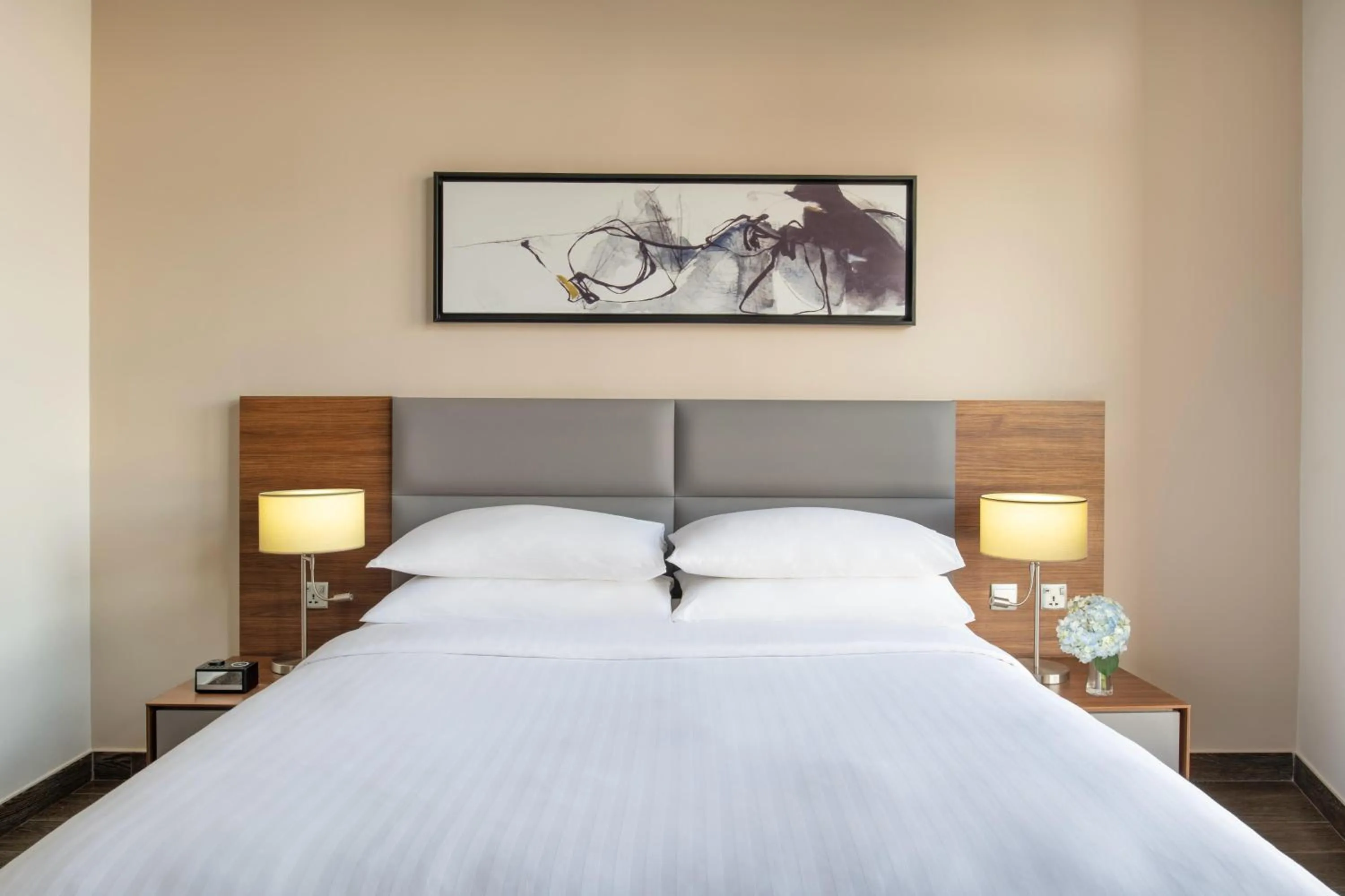 Bed in Le Mirage Downtown