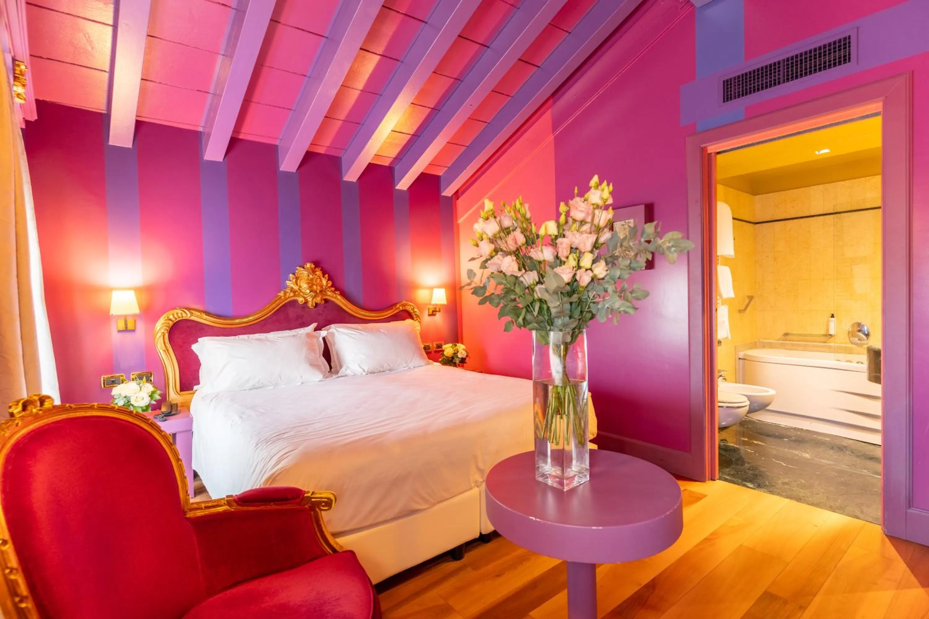 Bed in Hotel Ca' Zusto Venezia