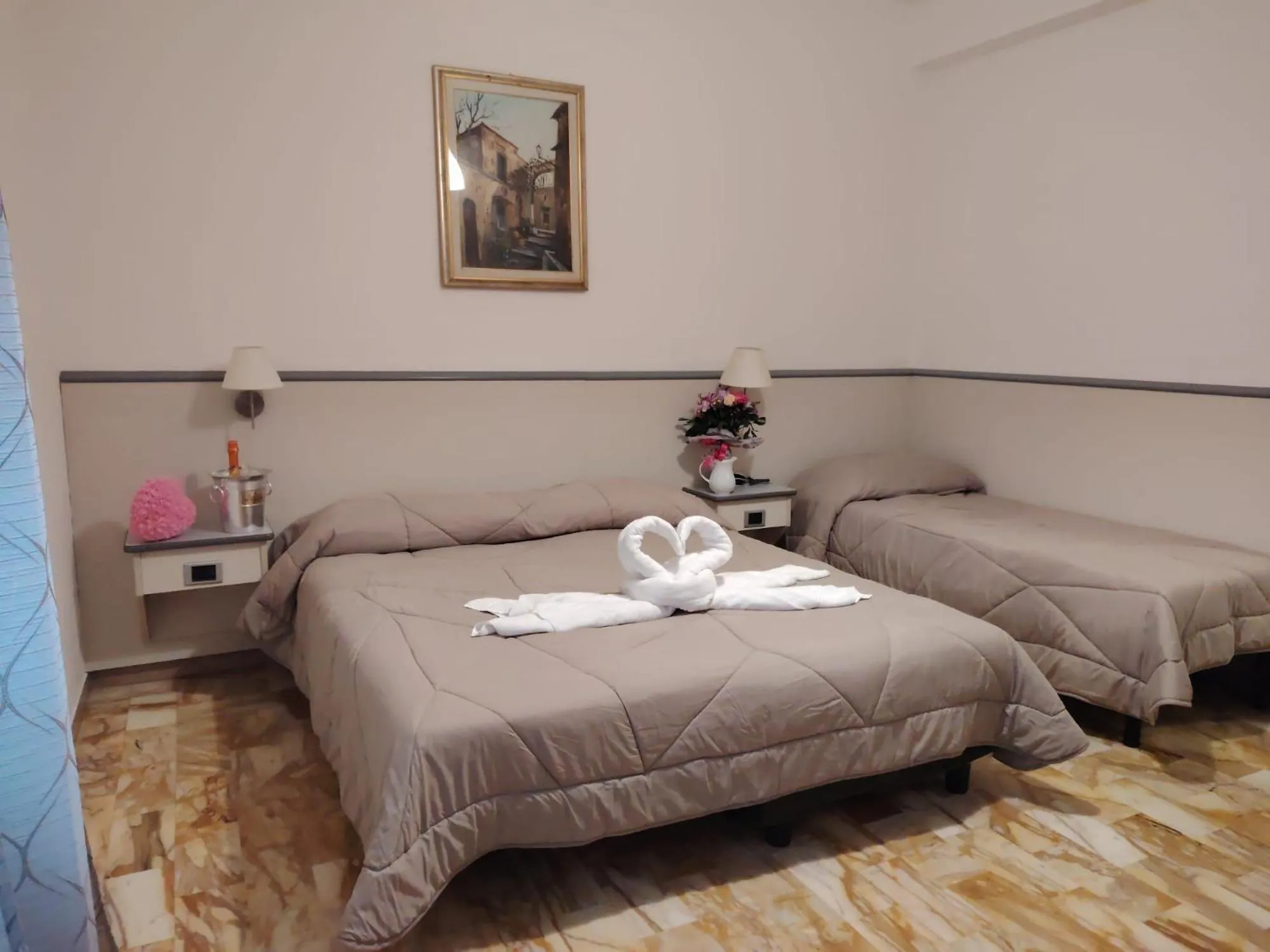 Bedroom, Bed in Hotel Ai Tufi