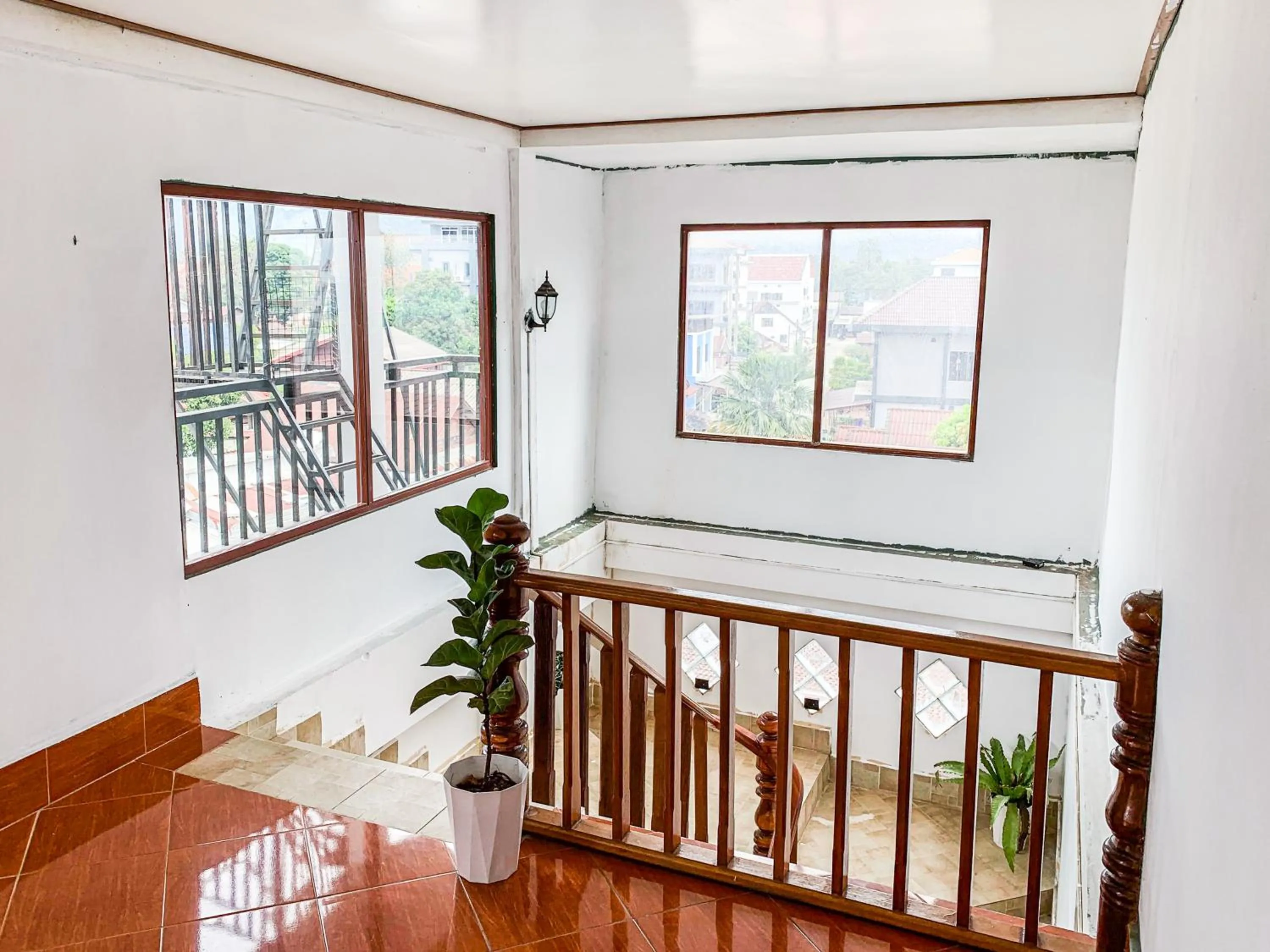 Balcony/Terrace in Bountang Mountain View Riverside Hotel