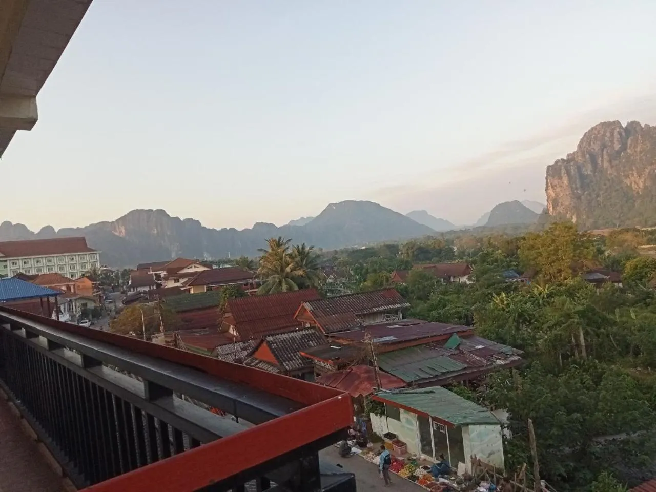 Mountain view in Bountang Mountain View Riverside Hotel