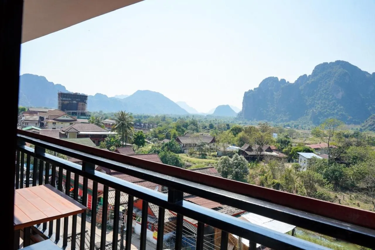 Mountain view in Bountang Mountain View Riverside Hotel