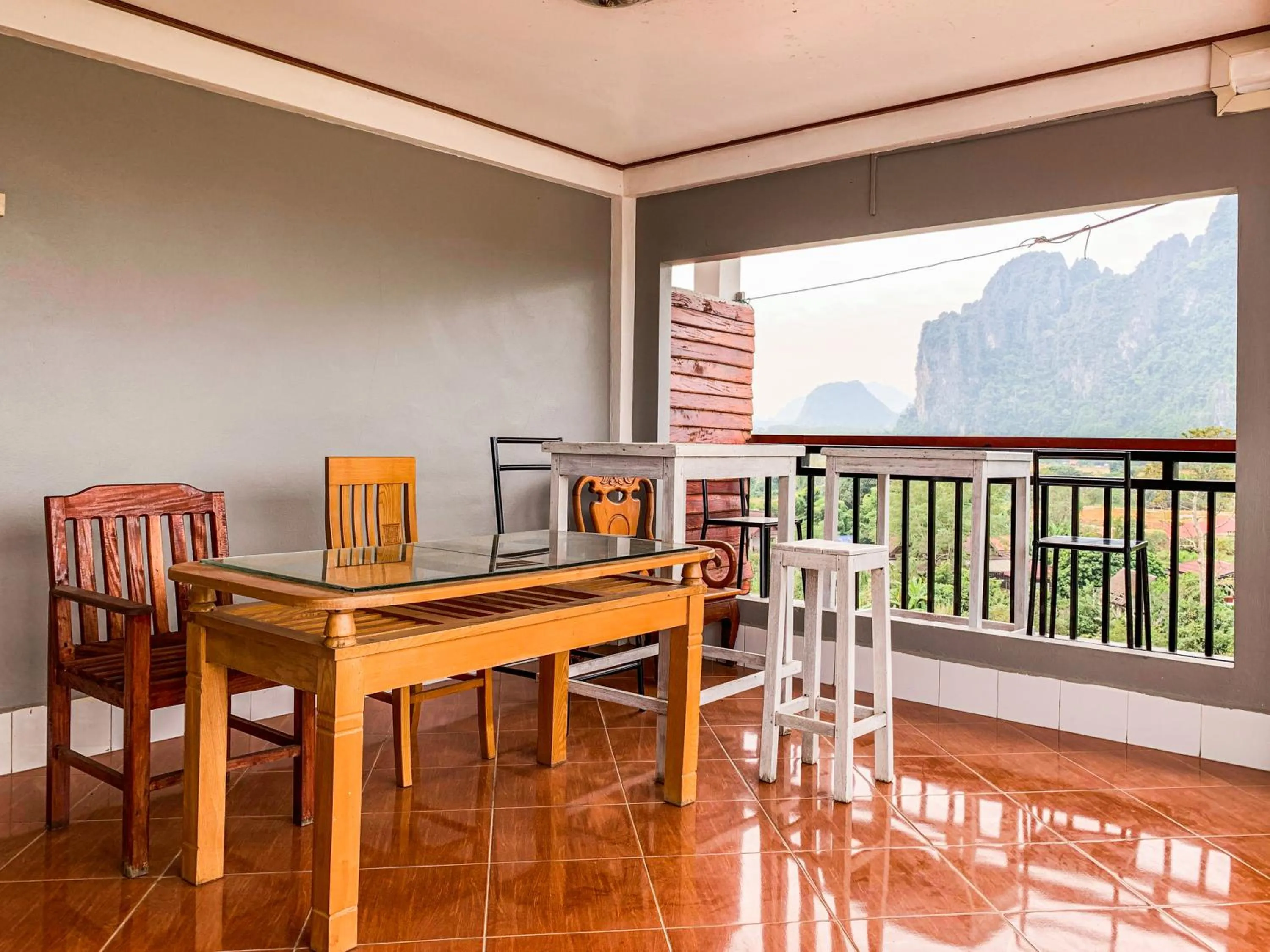 Natural landscape in Bountang Mountain View Riverside Hotel