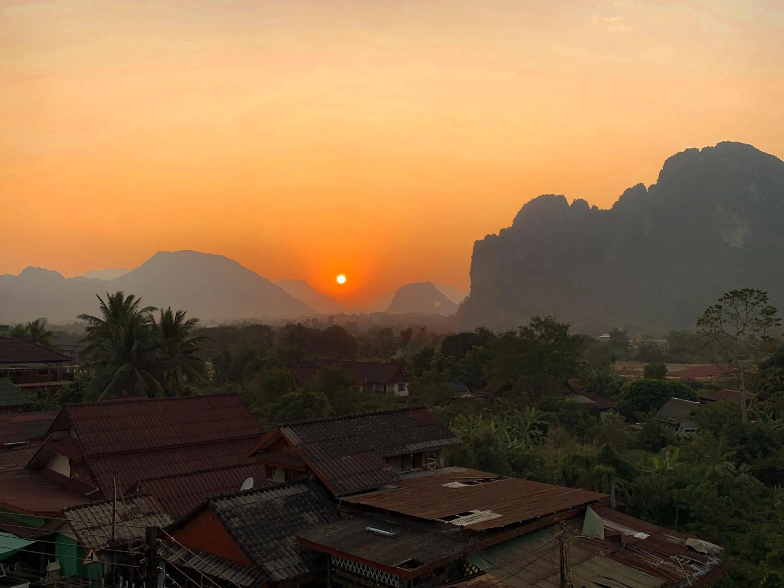 Natural landscape in Bountang Mountain View Riverside Hotel