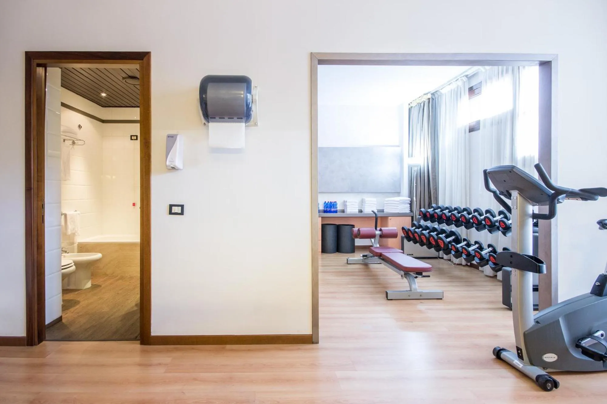 Fitness centre/facilities in Best Western Modena District