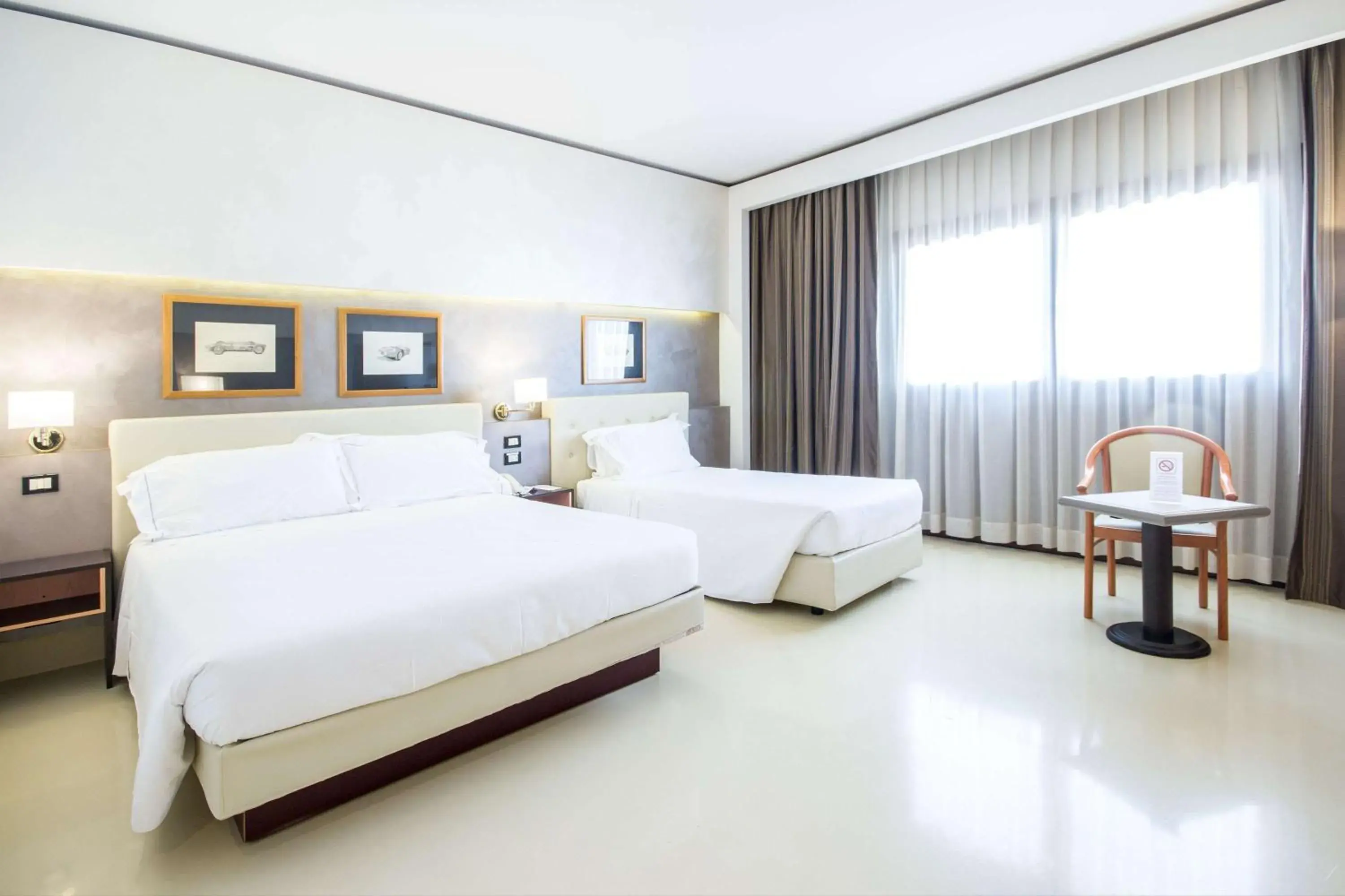 TV and multimedia, Bed in Best Western Modena District TV and multimedia, Bed in Best Western Modena District