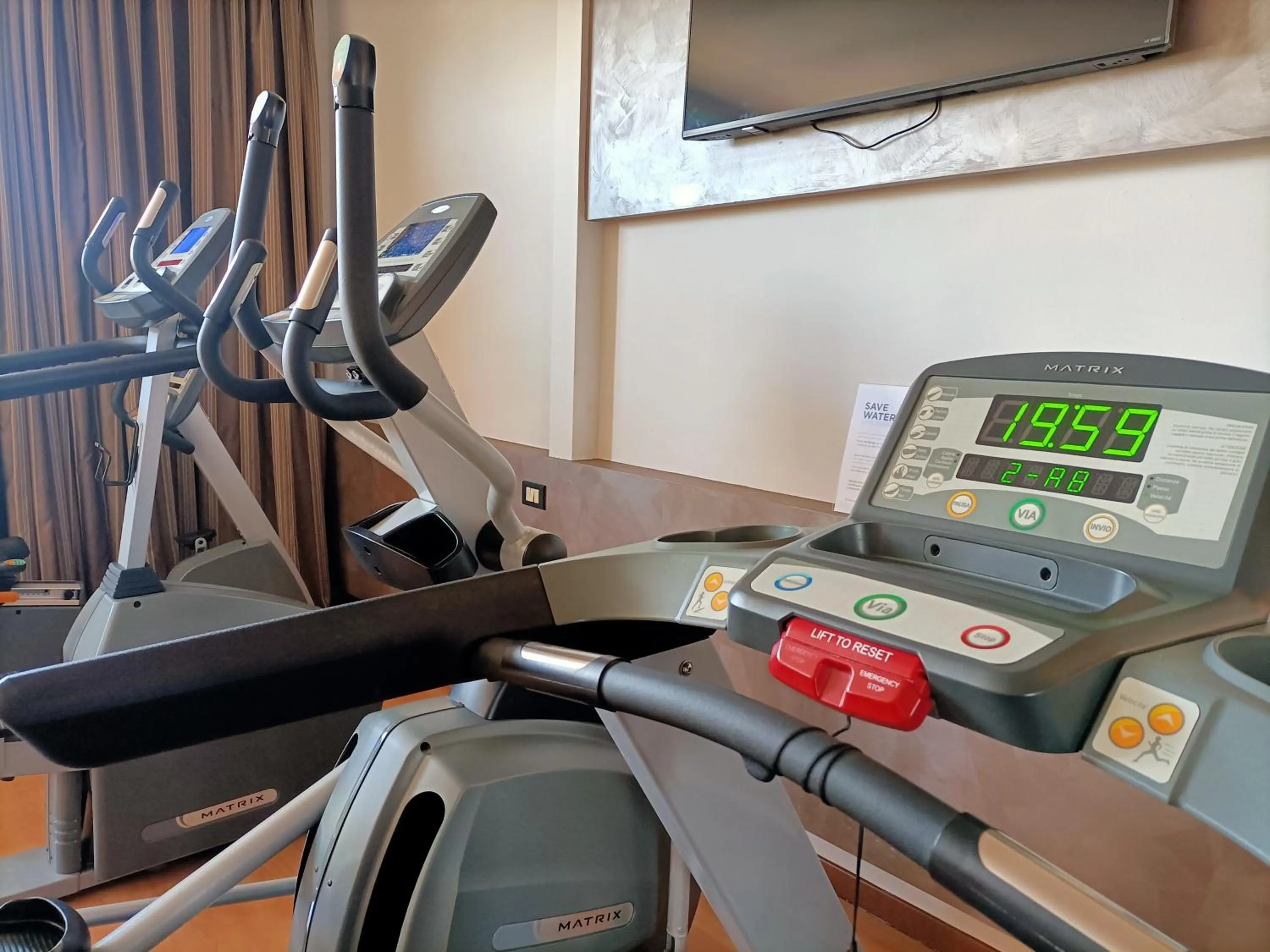 Fitness centre/facilities in Best Western Modena District