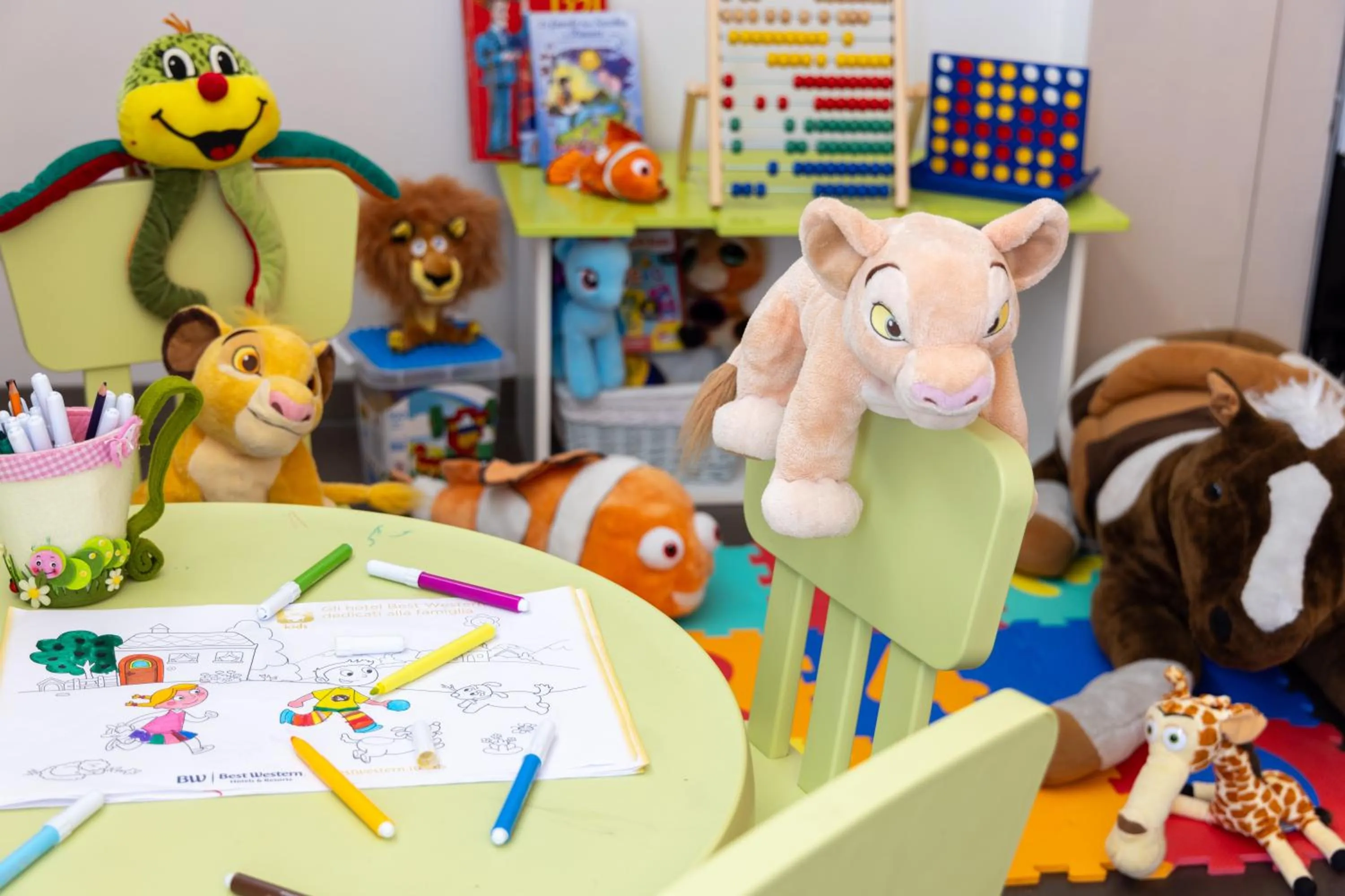 children in Best Western Modena District