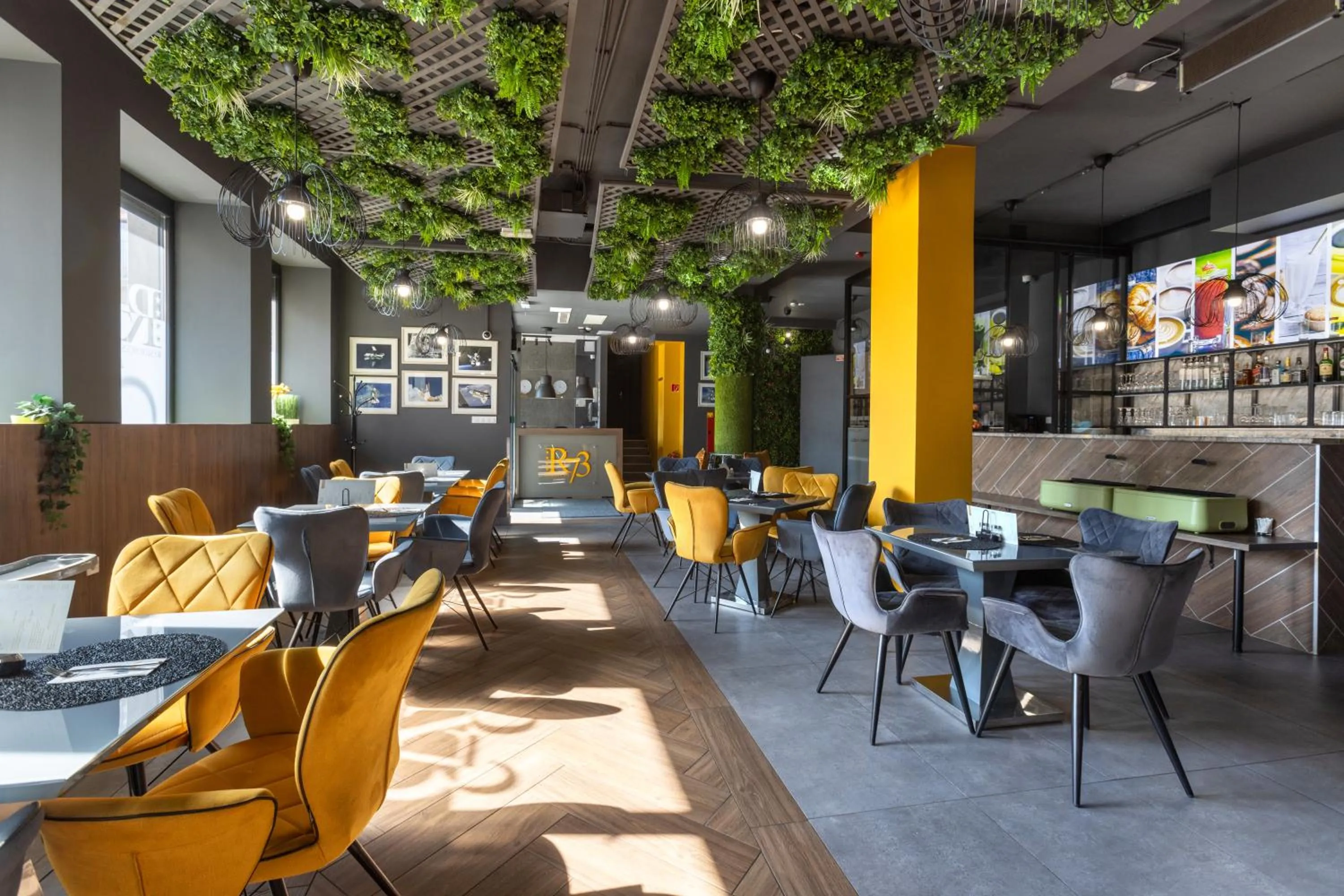 Seating area in R73 Residences