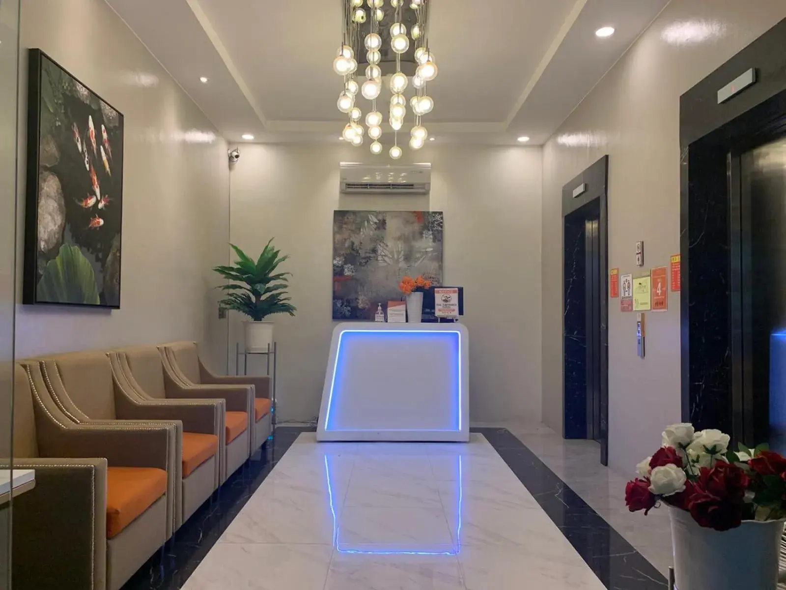 Lobby or reception in The Residences at BCCT Lobby or reception in The Residences at BCCT