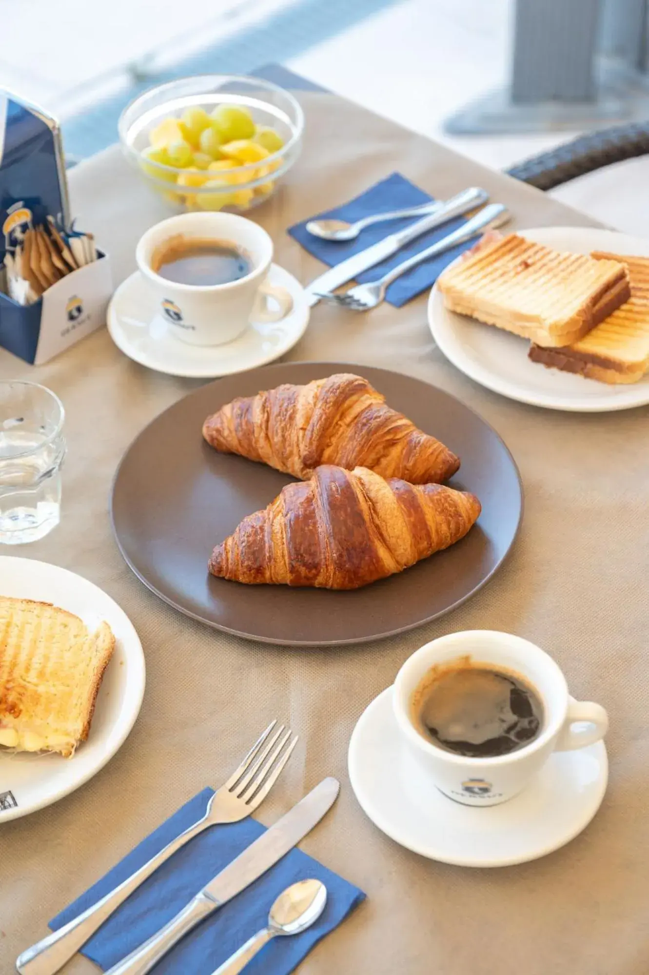 Continental breakfast in DB Villas Le Ville del Lido Resort Continental breakfast in DB Villas Le Ville del Lido Resort