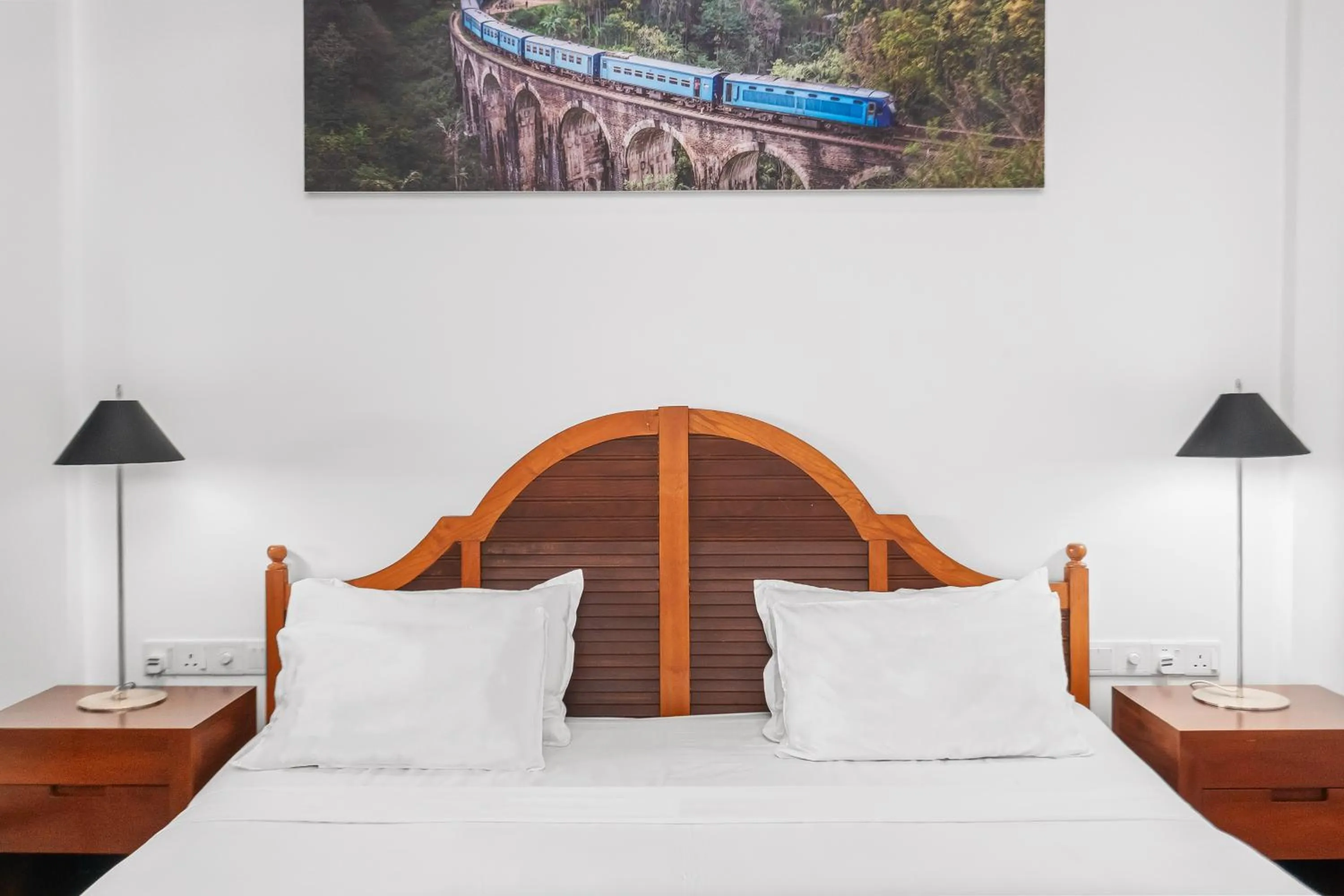 Bed in Hotel Nilwala