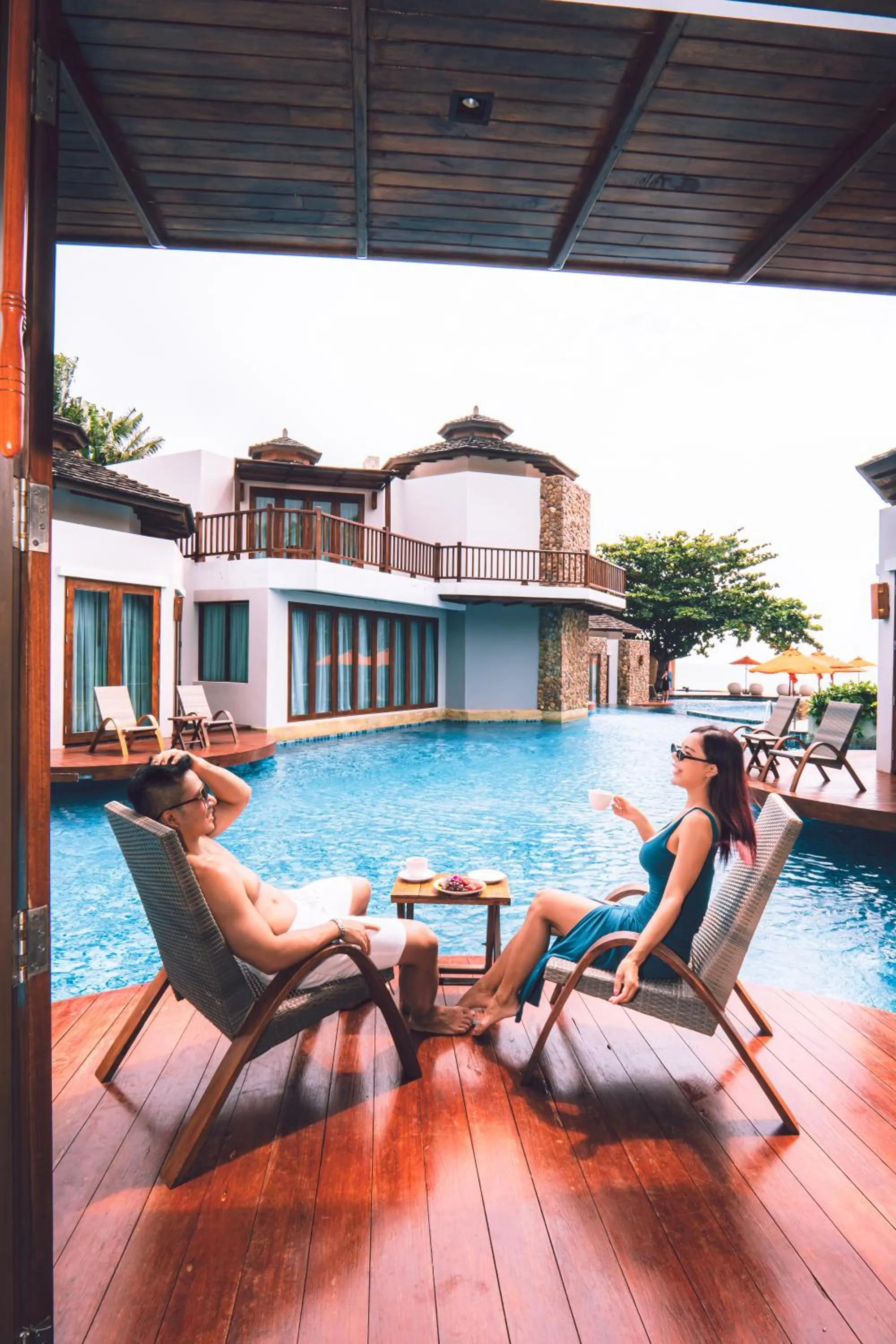 Patio in Yotaka Khanom