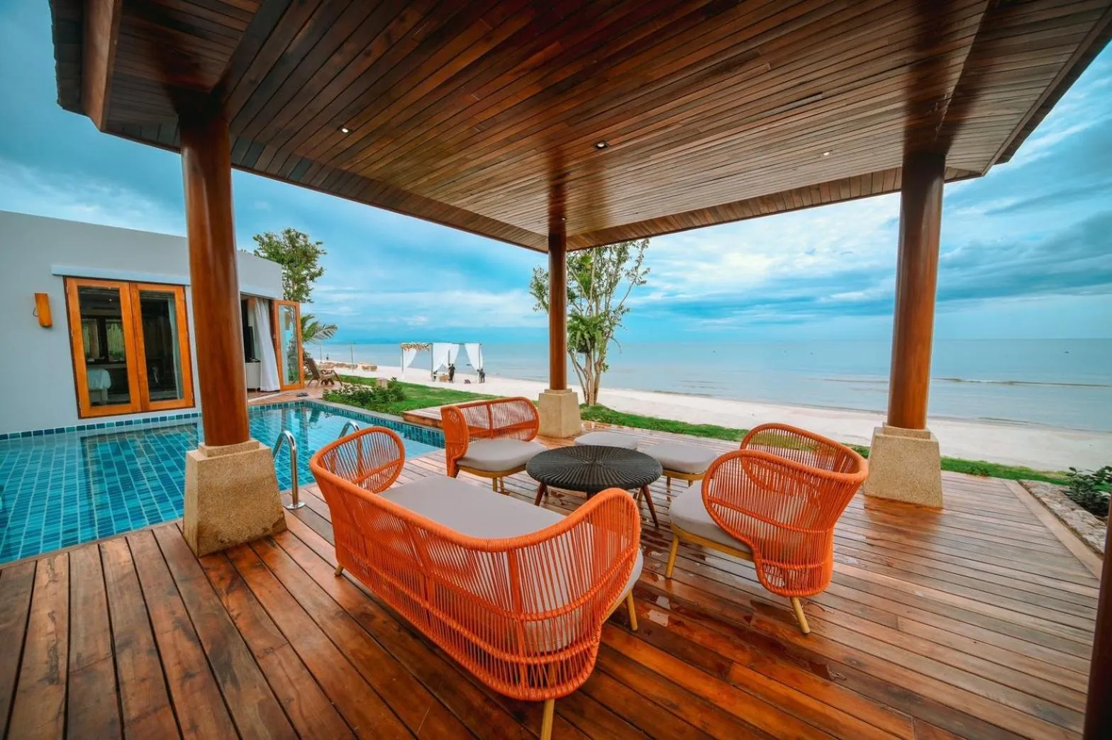 Balcony/Terrace in Yotaka Khanom