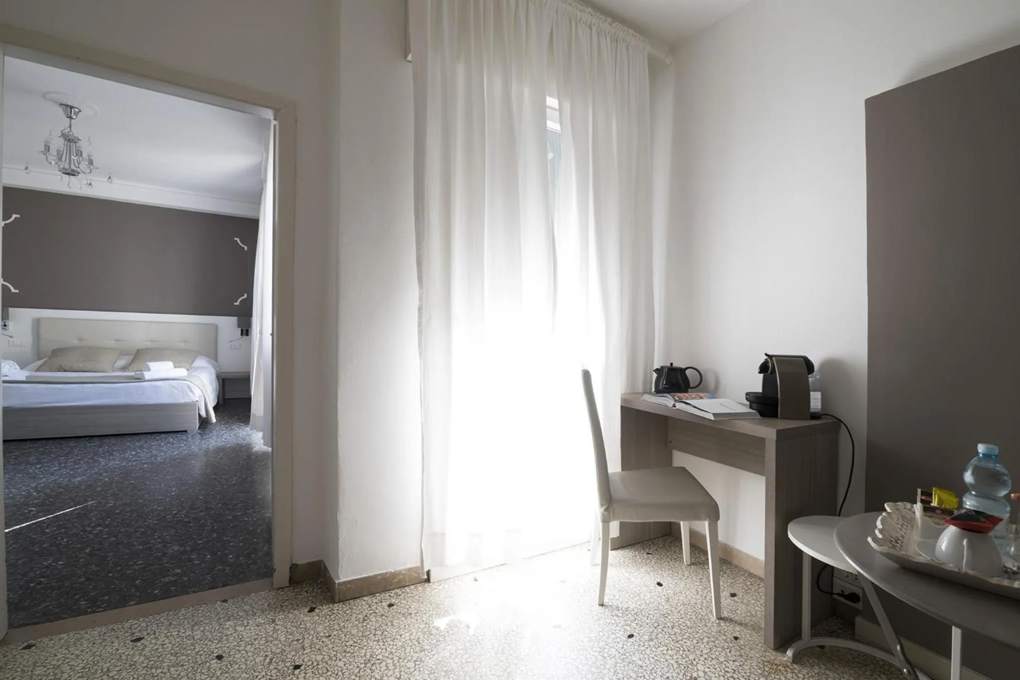 Bed in Al Portico Guest House