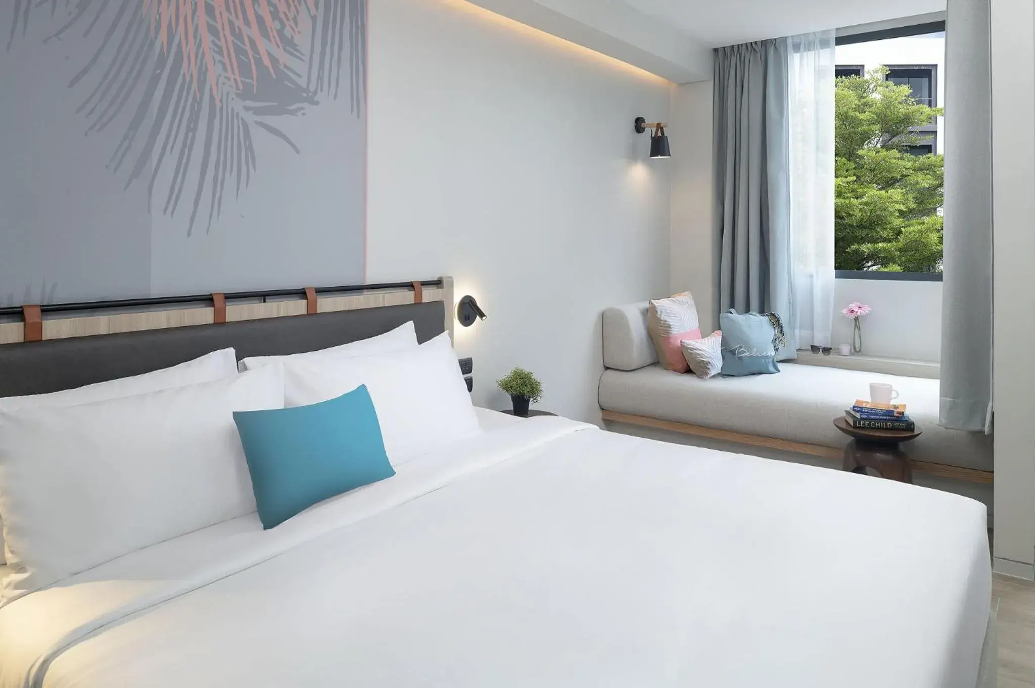 Bed in JonoX Phuket Karon Hotel Bed in JonoX Phuket Karon Hotel