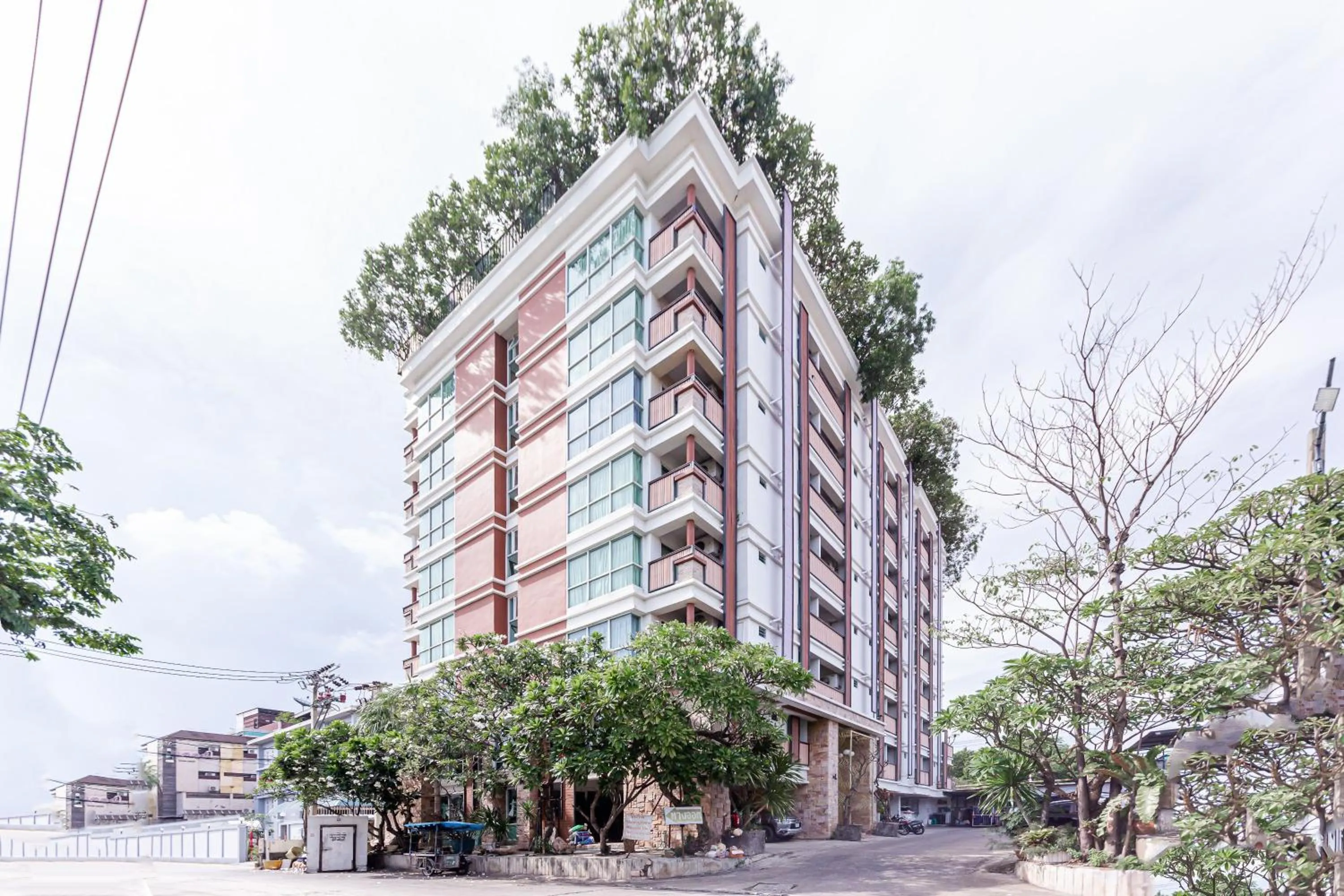 Property building in Latin Garden Hotel