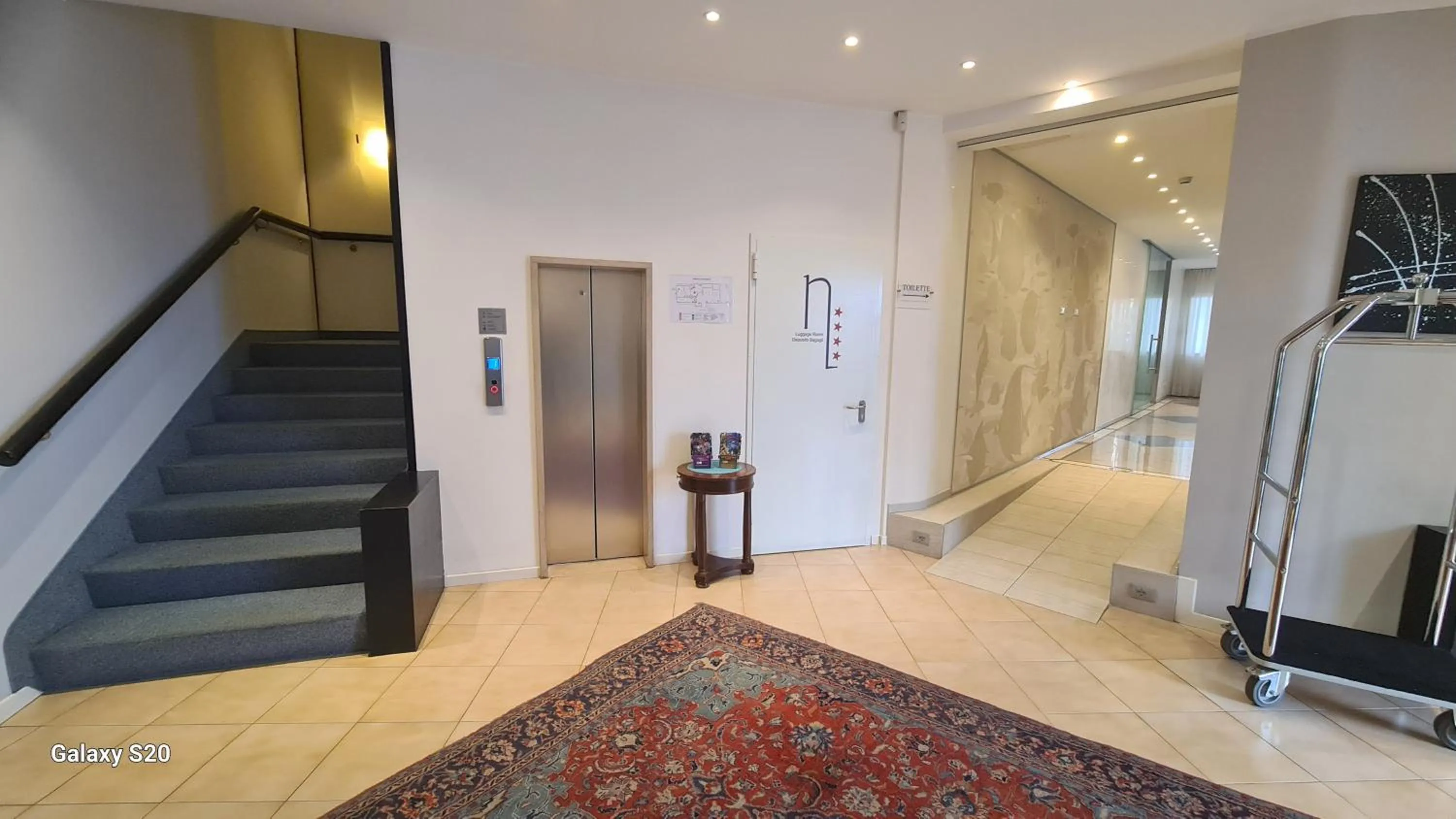 Lobby or reception in Hotel Niagara