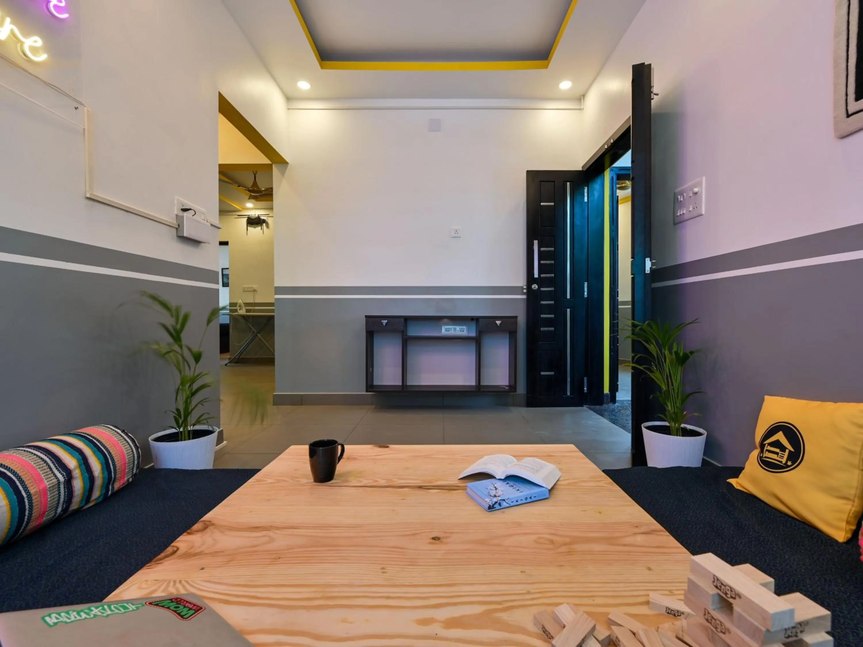 Living room in The Hosteller Fort Kochi