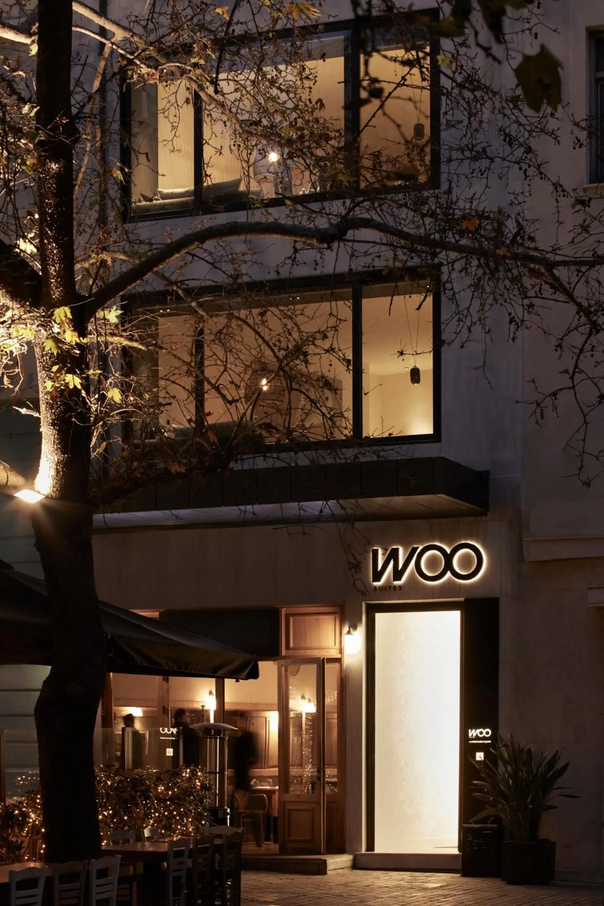 Facade/entrance in Athens Woo Suites Facade/entrance in Athens Woo Suites
