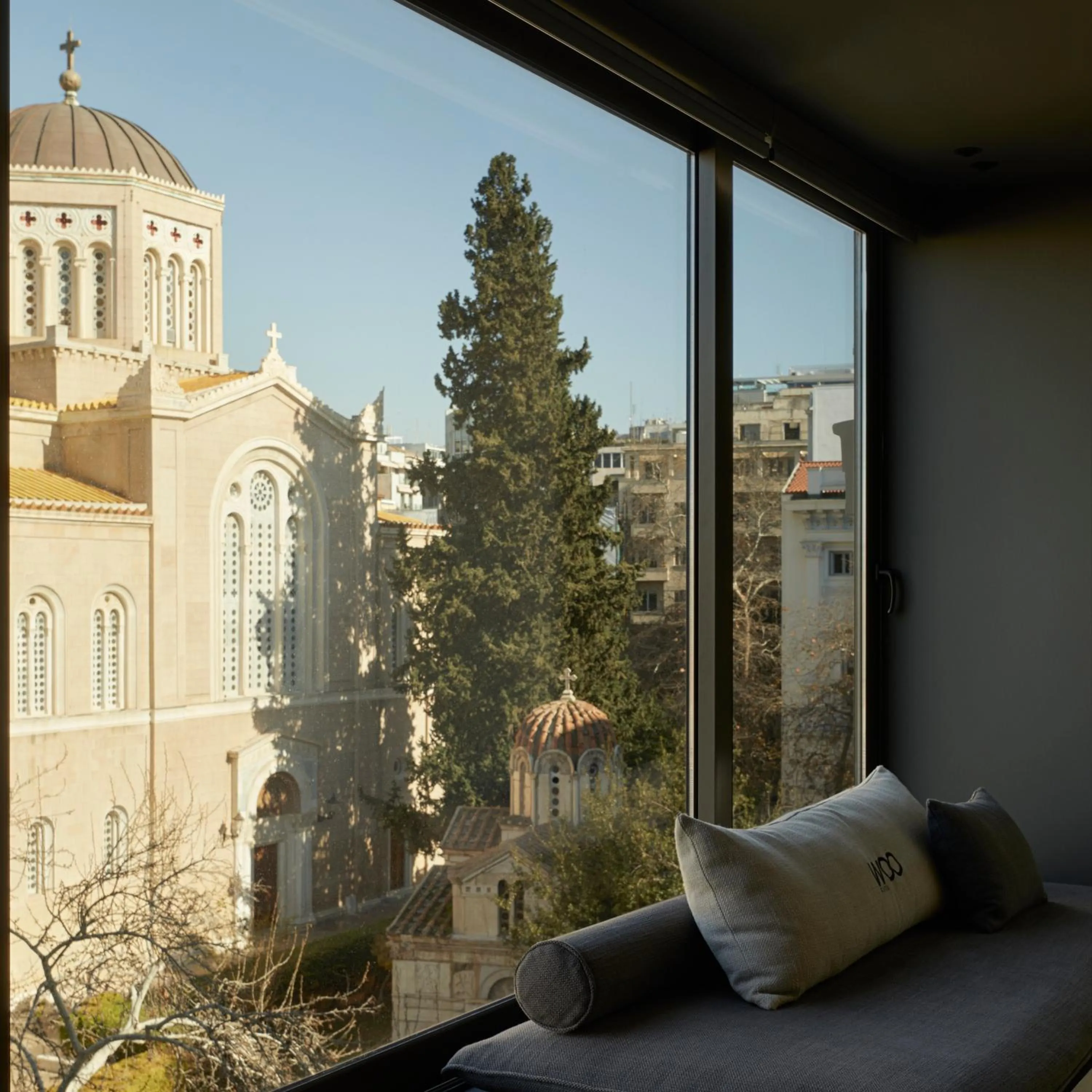 View (from property/room), Bed in Athens Woo Suites