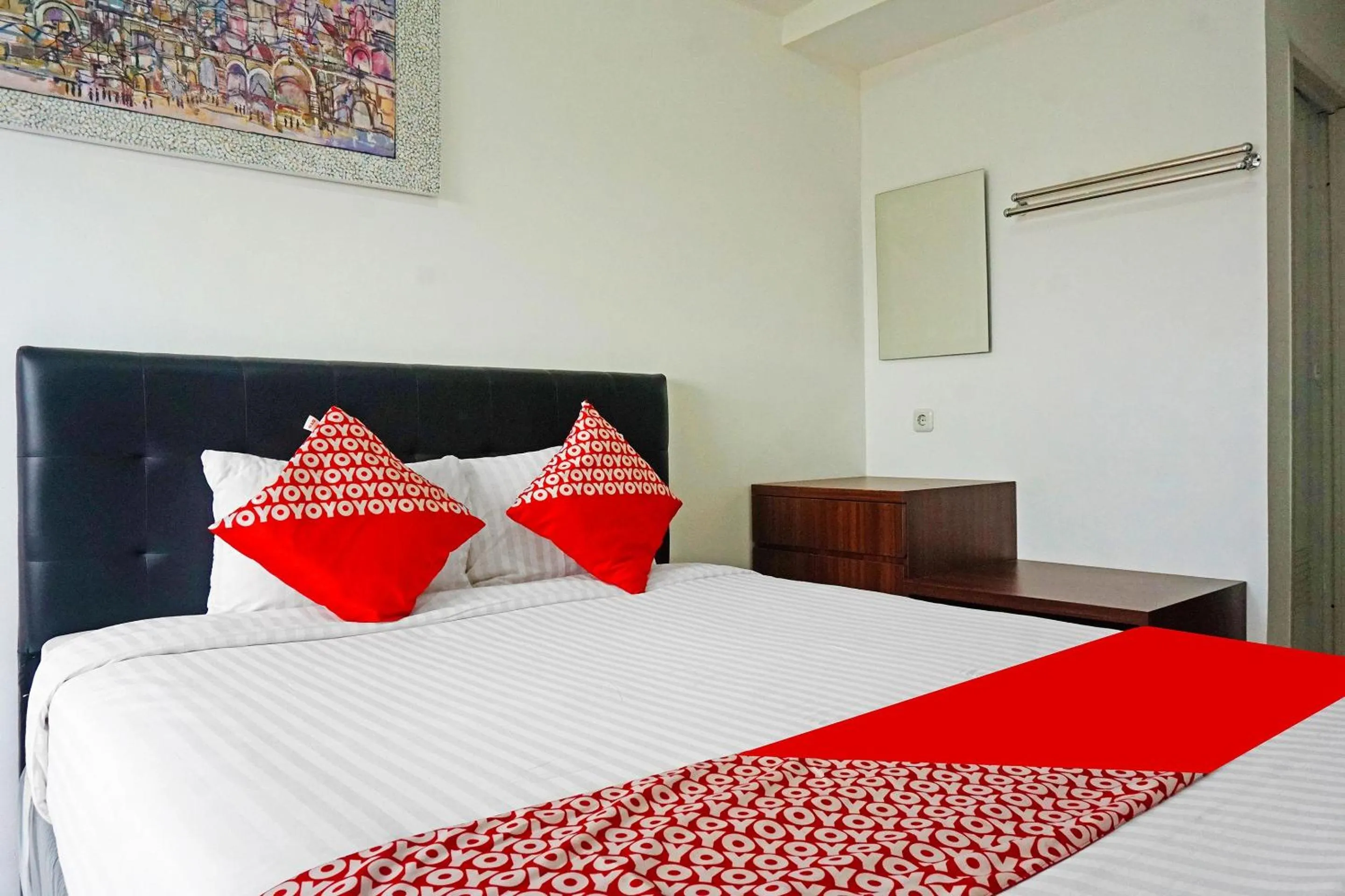 Bedroom, Bed in OYO 91593 San San Rooms Apartment Gunung Putri Square
