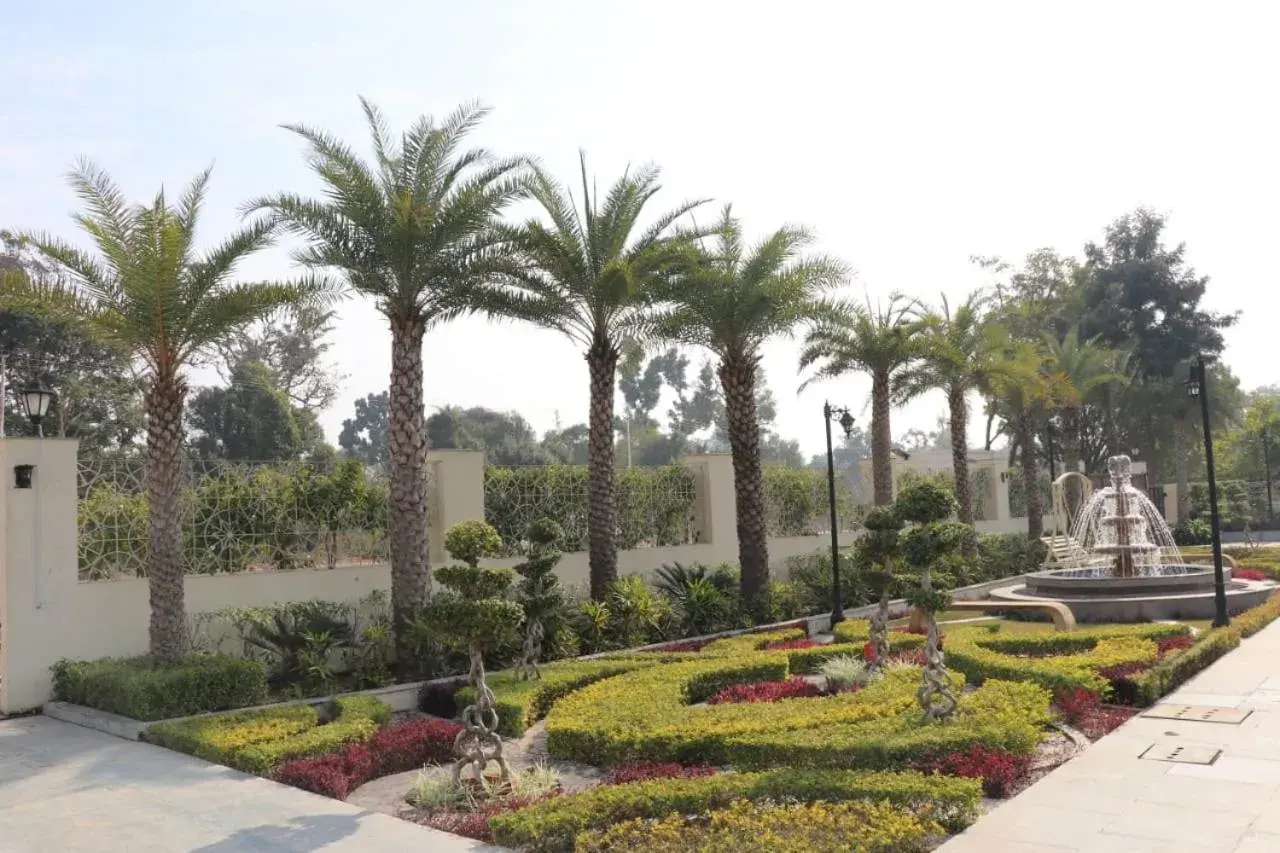 Garden view in Pinaka Hotels & Resorts Garden view in Pinaka Hotels & Resorts