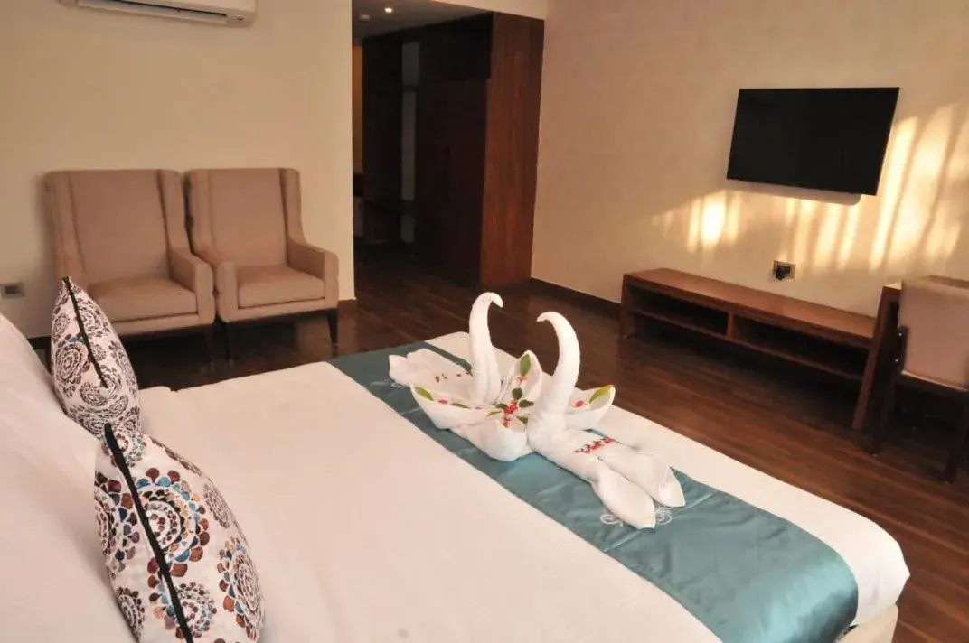 Bedroom, Bed in Pinaka Hotels & Resorts Bedroom, Bed in Pinaka Hotels & Resorts