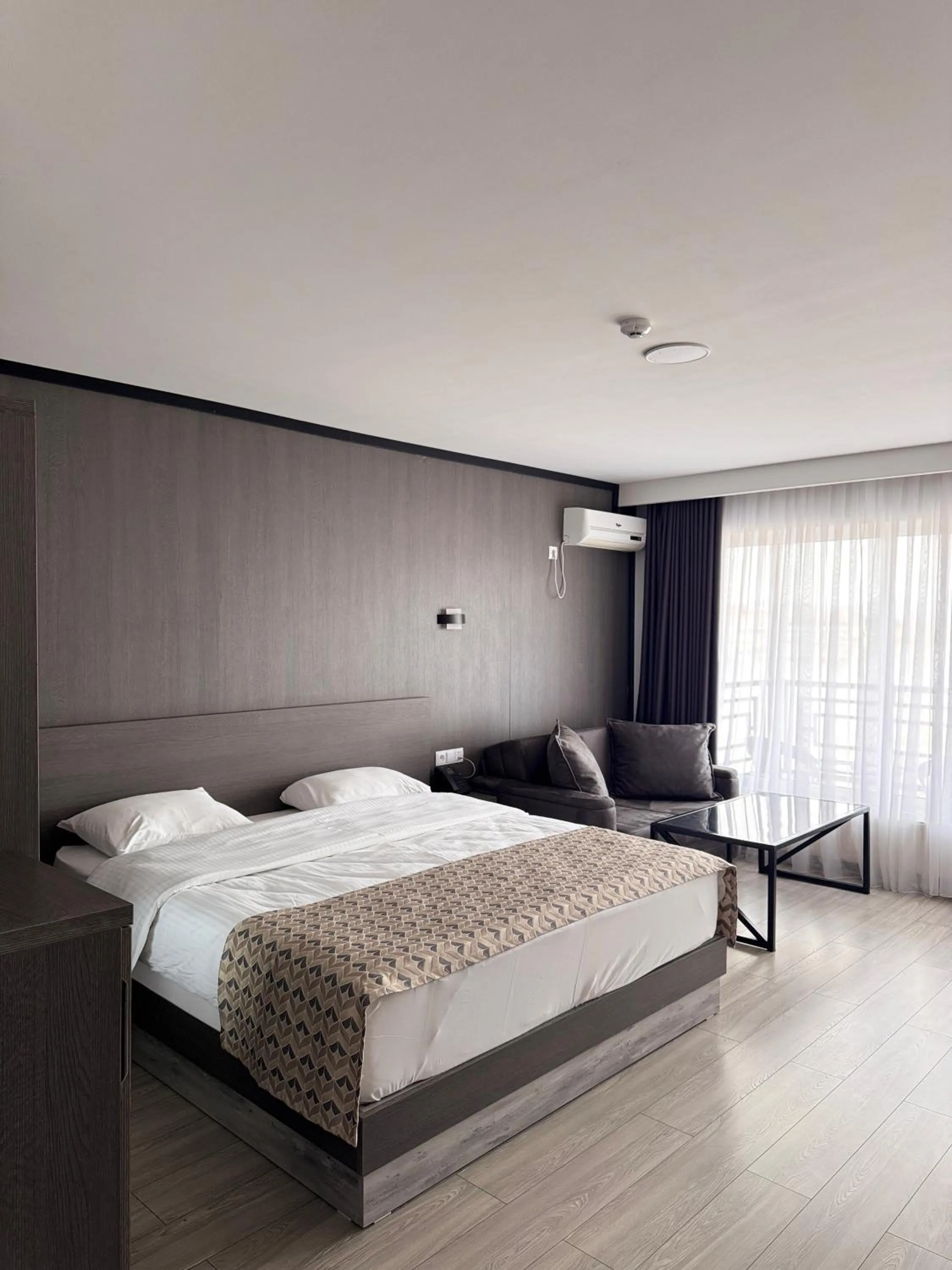 Bed in Aventus Hotel