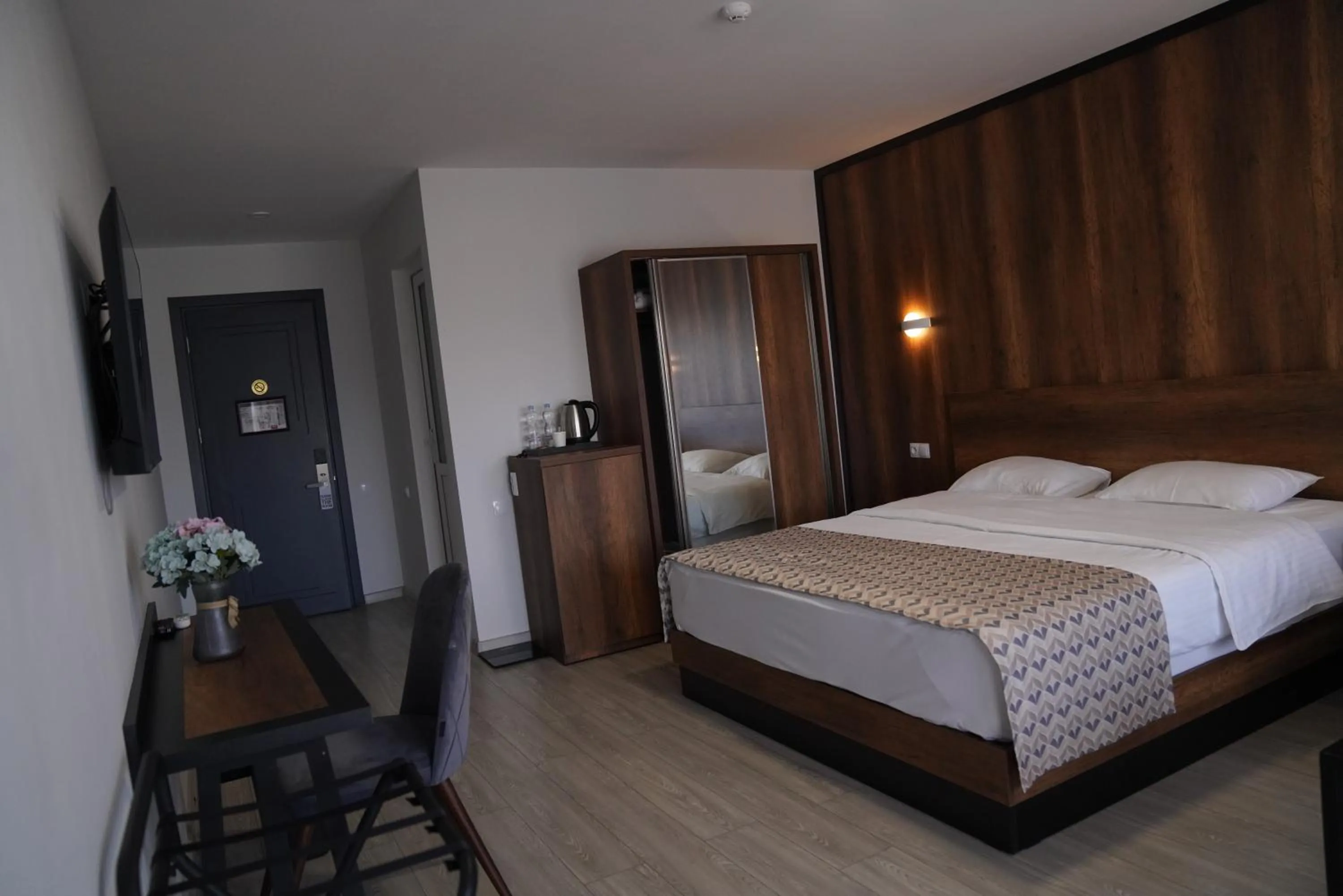 Bed in Aventus Hotel