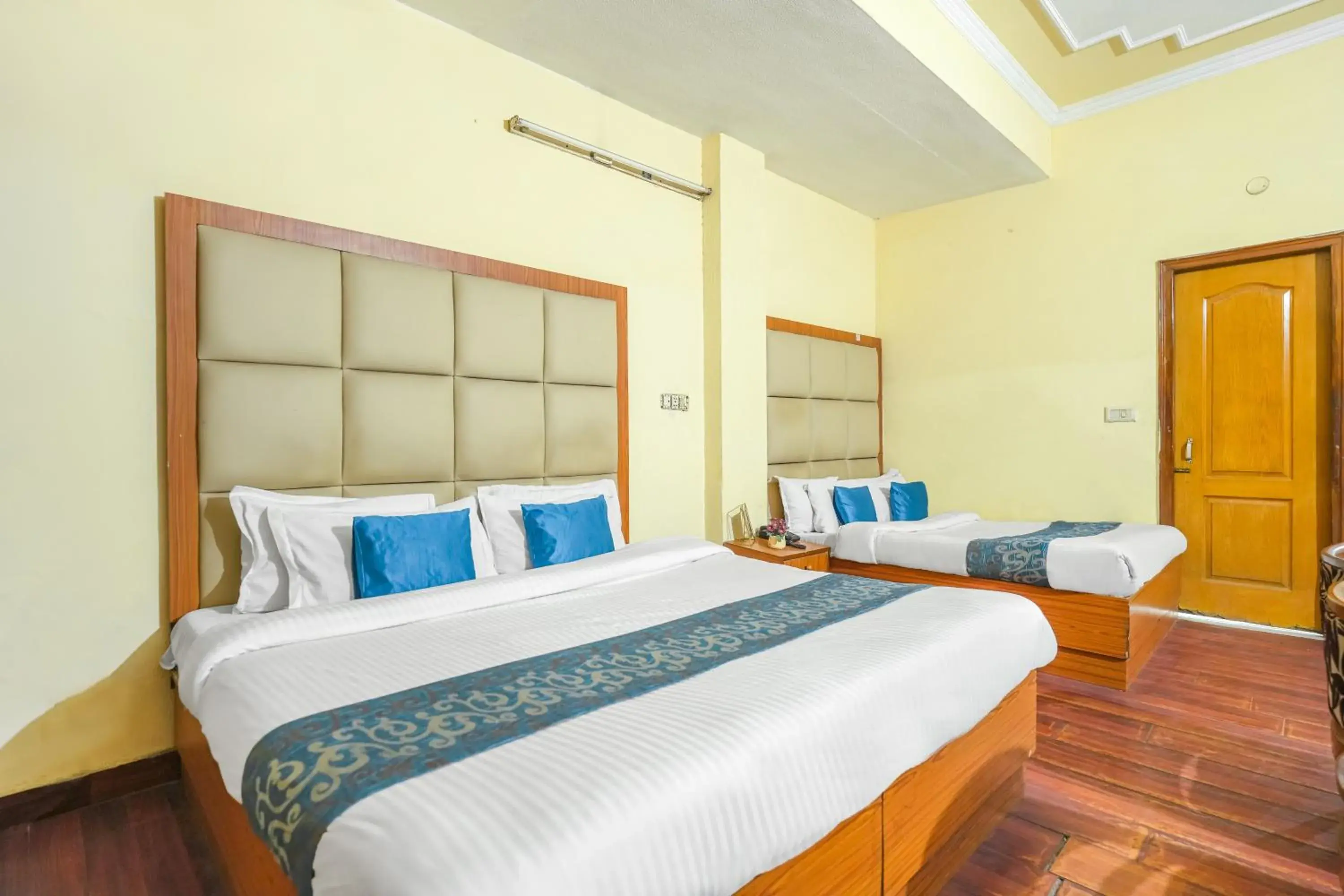 Bed in Hotel Abhi international Bed in Hotel Abhi international