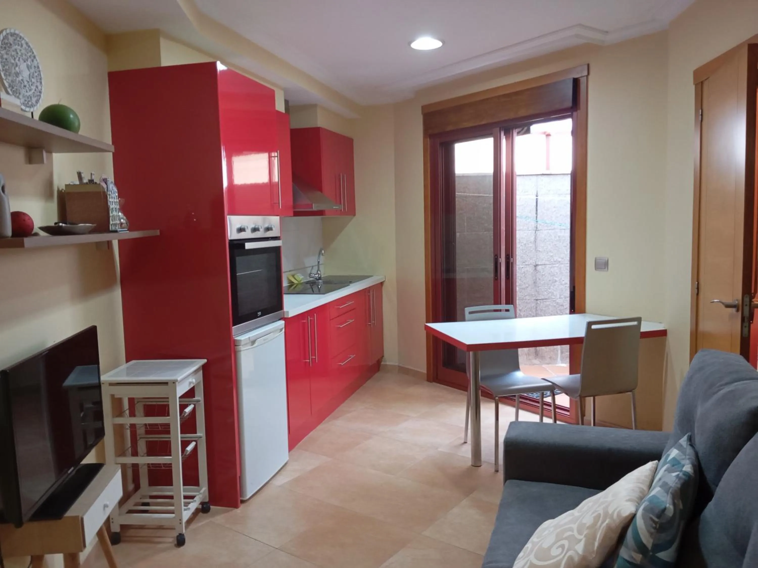 Living room in Apartamentos Portonovo 3000