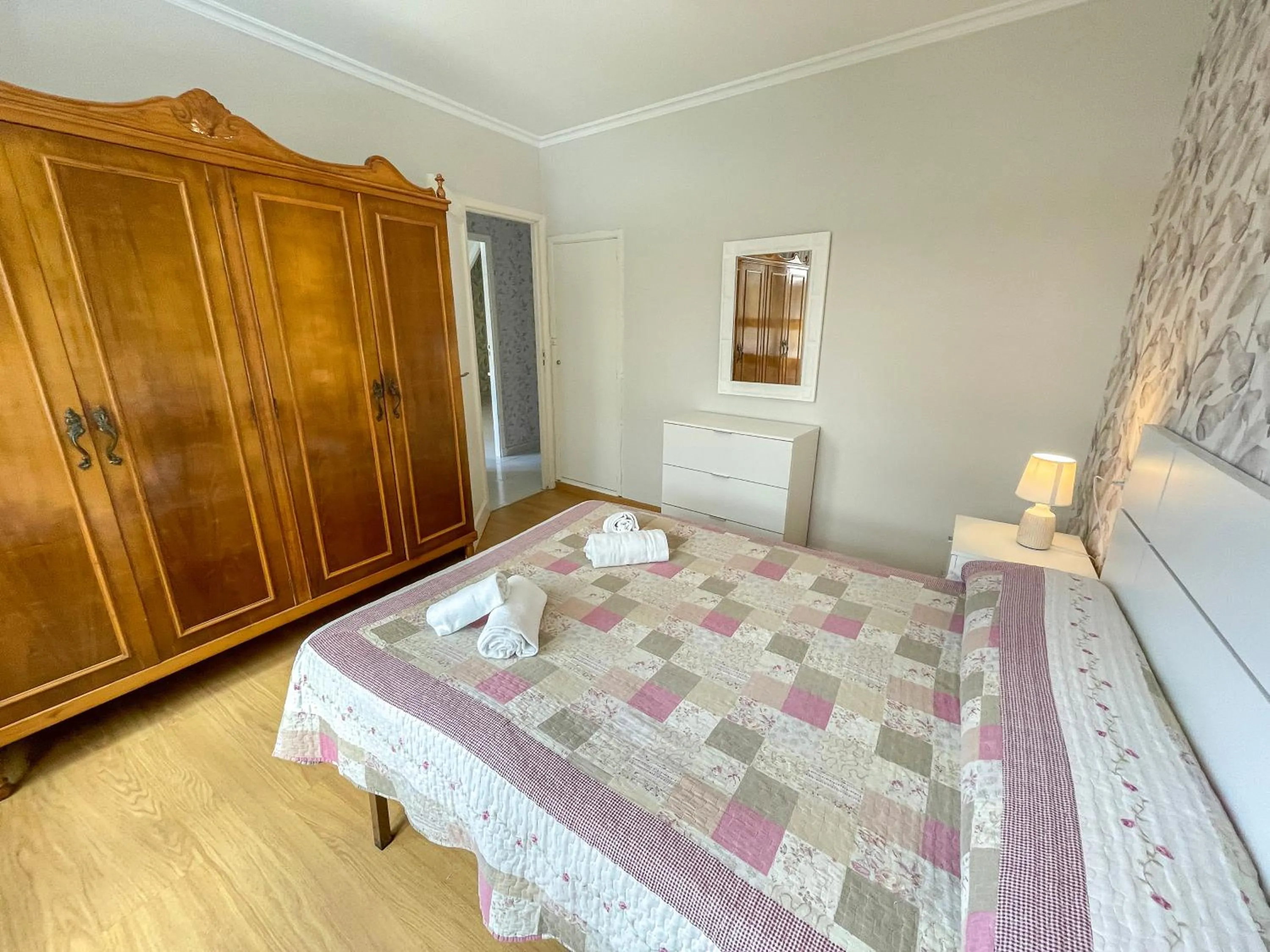 Bedroom, Bed in Apartamentos Portonovo 3000