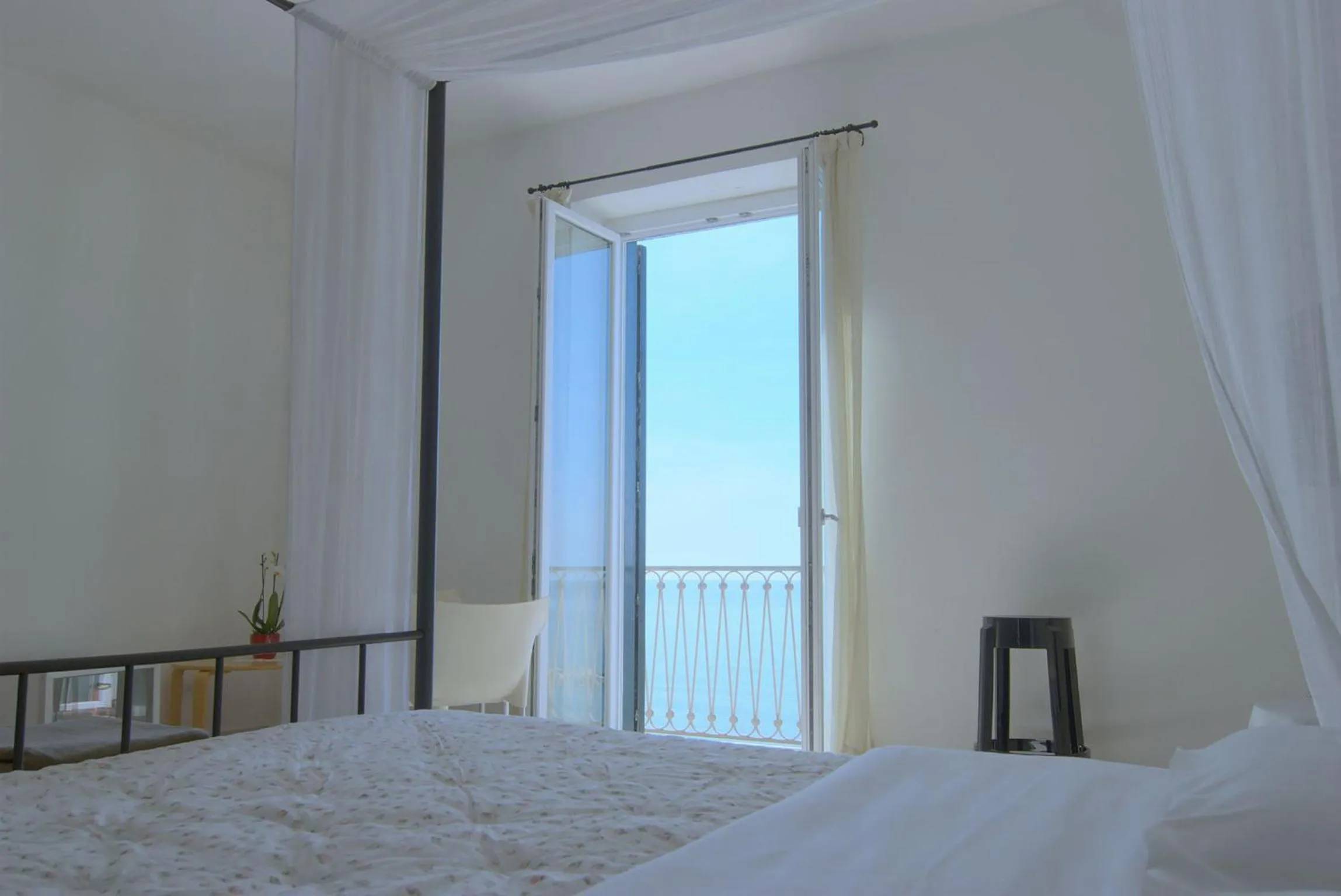Balcony/Terrace, Bed in Residenza D'epoca 1861