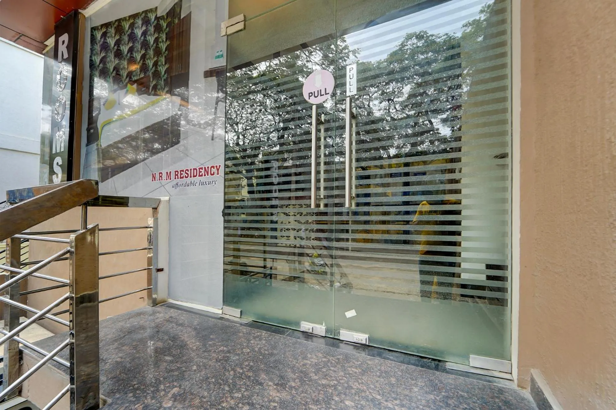 Facade/entrance in FabHotel NRM Residency