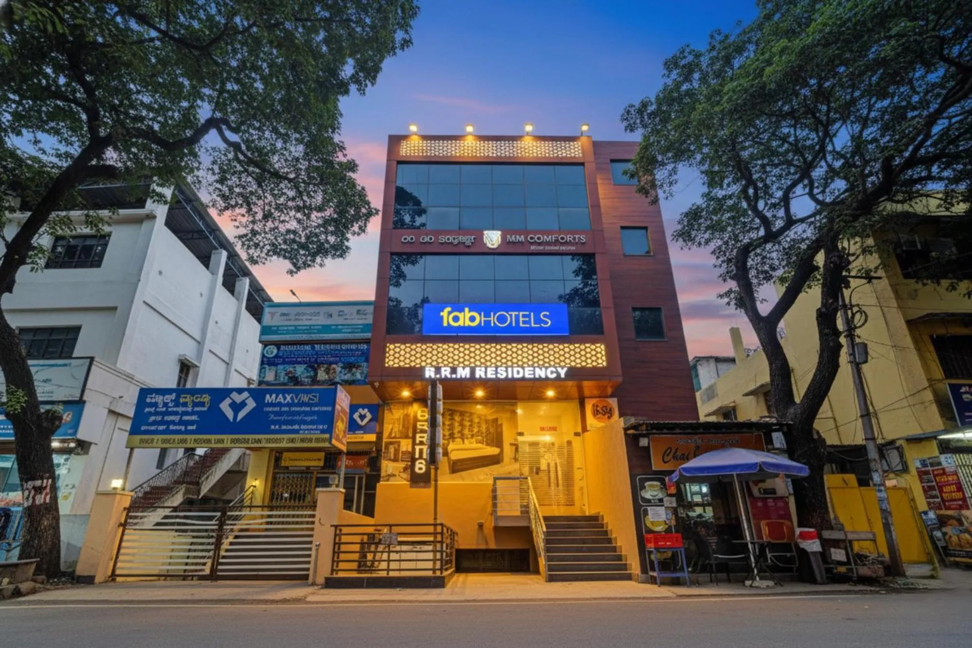 Property building in FabHotel NRM Residency