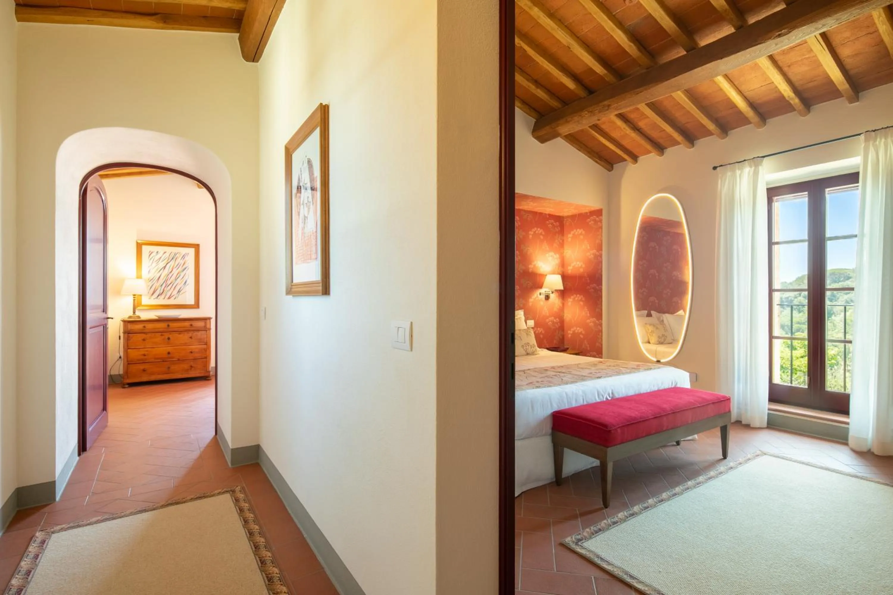 Photo of the whole room, Bed in The Club House