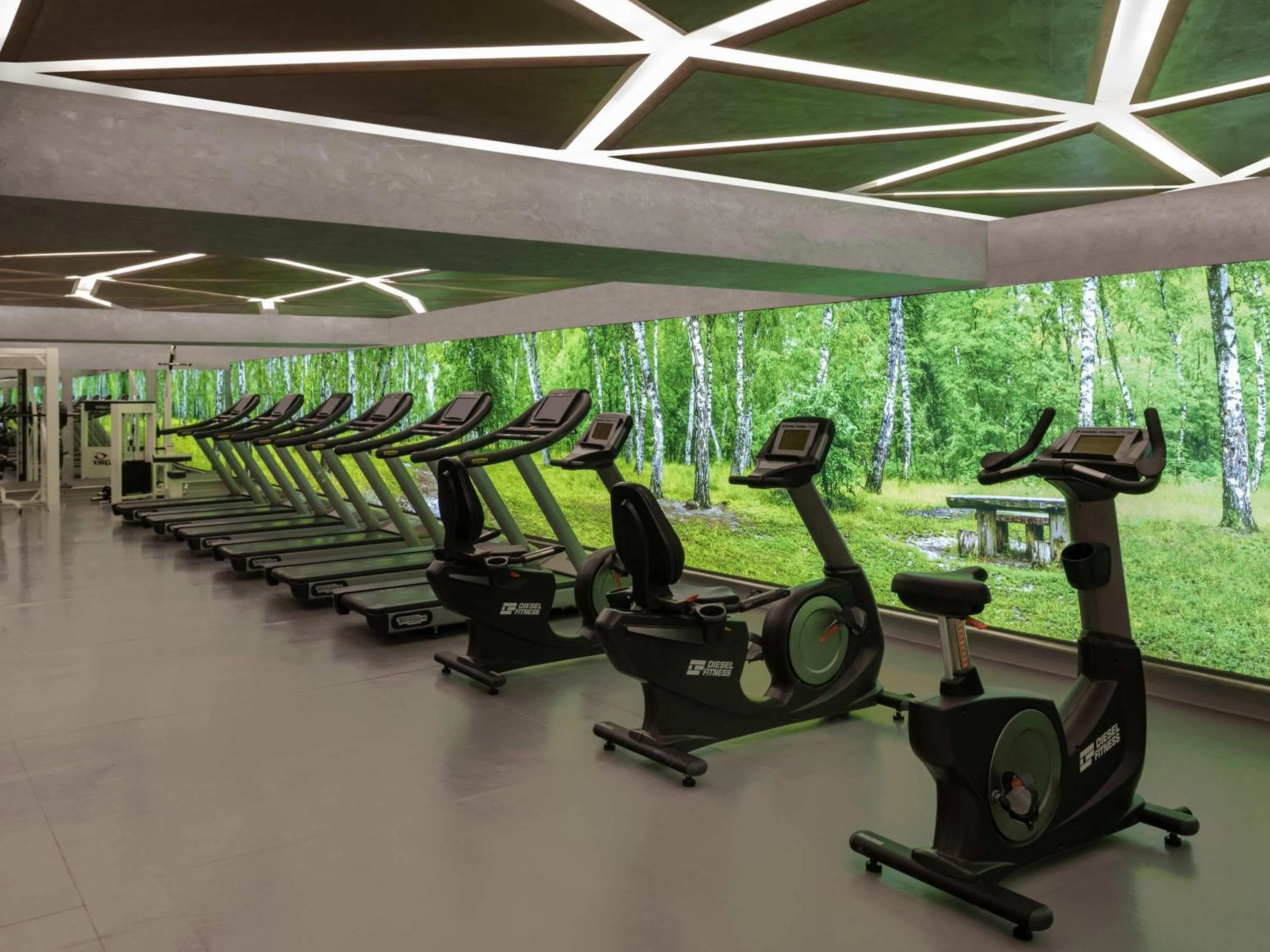 Fitness centre/facilities in Mövenpick Hotel Istanbul Bosphorus