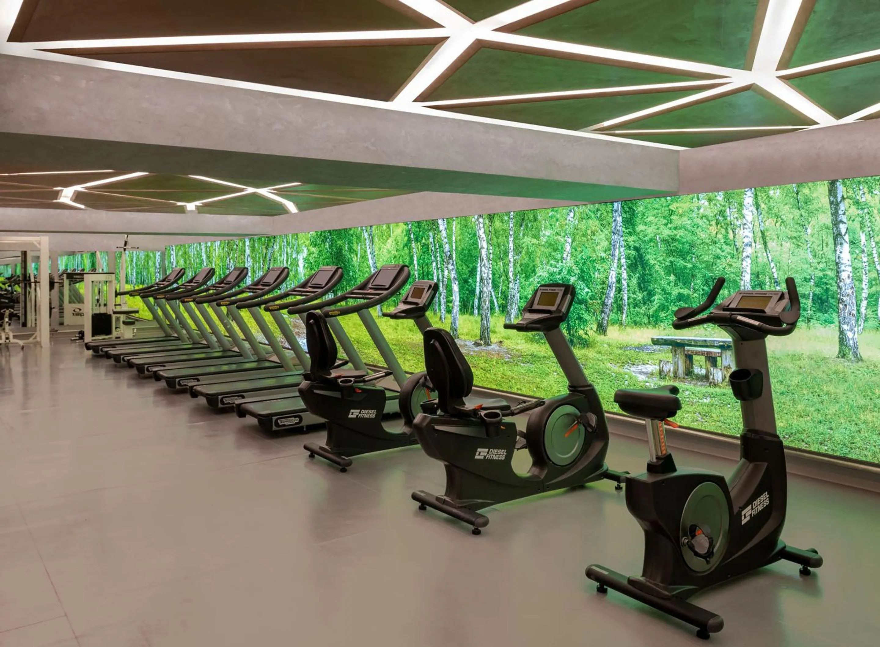 Fitness centre/facilities in Mövenpick Hotel Istanbul Bosphorus