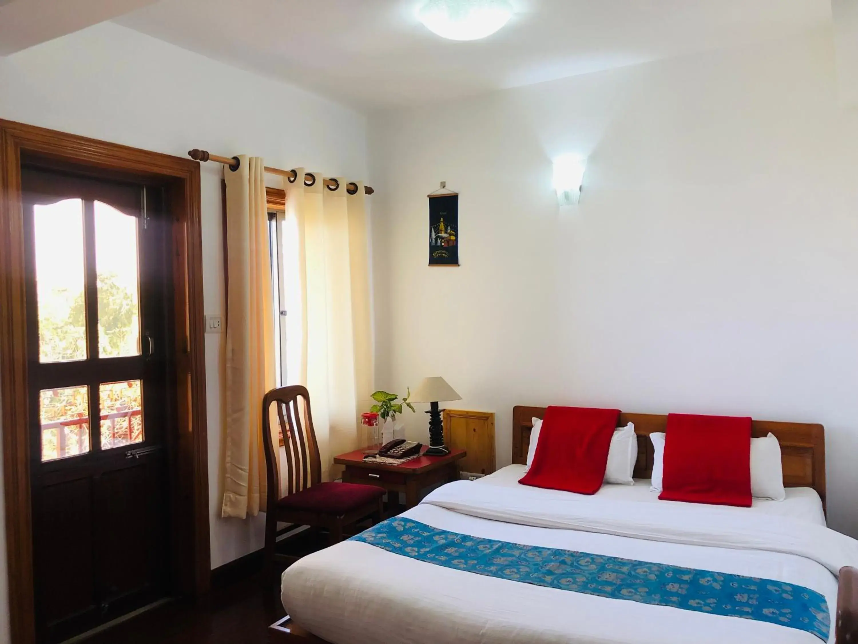 Deluxe Double Room with Balcony in Kathmandu View Hotel Deluxe Double Room with Balcony in Kathmandu View Hotel