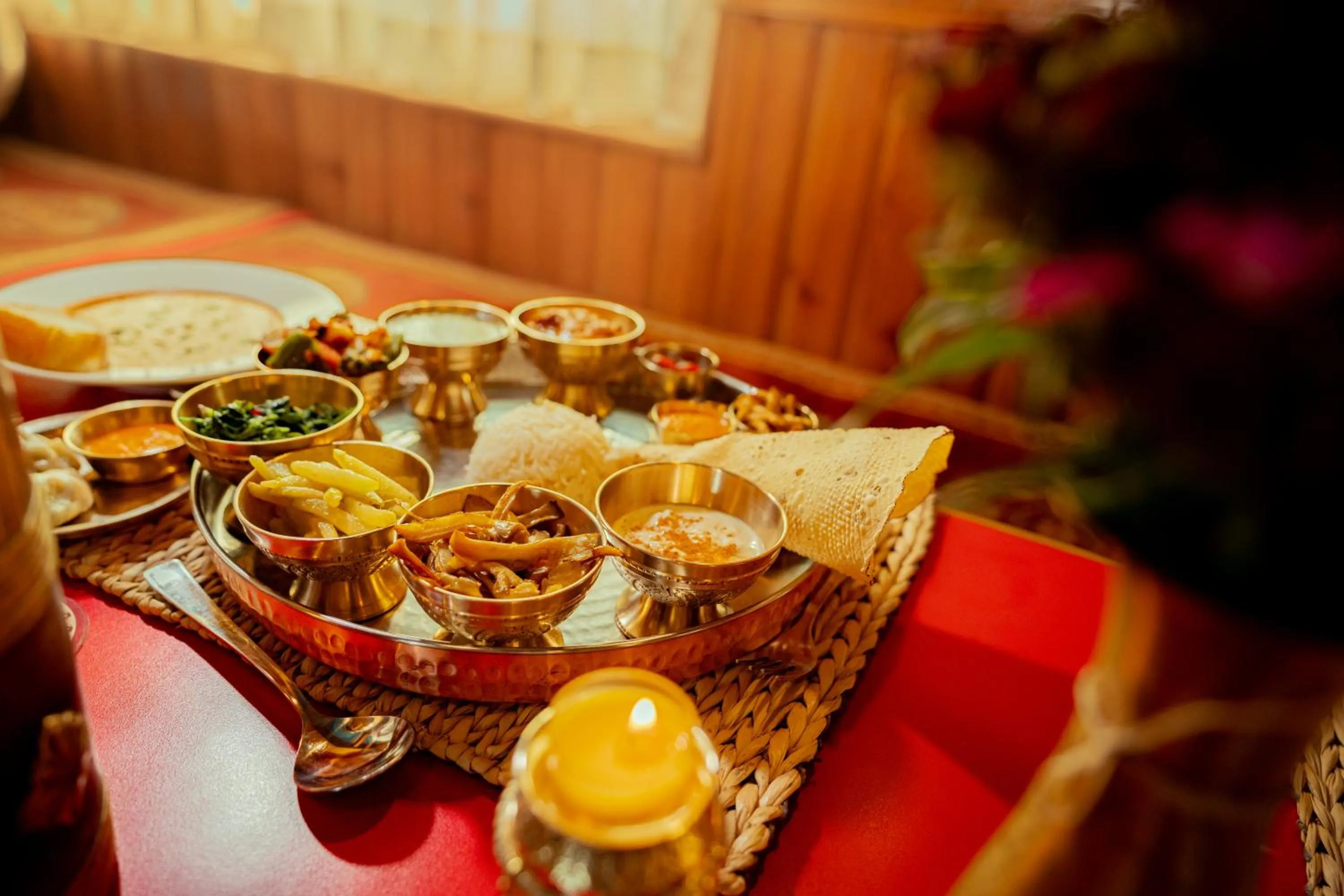 Food and drinks in Kathmandu View Hotel