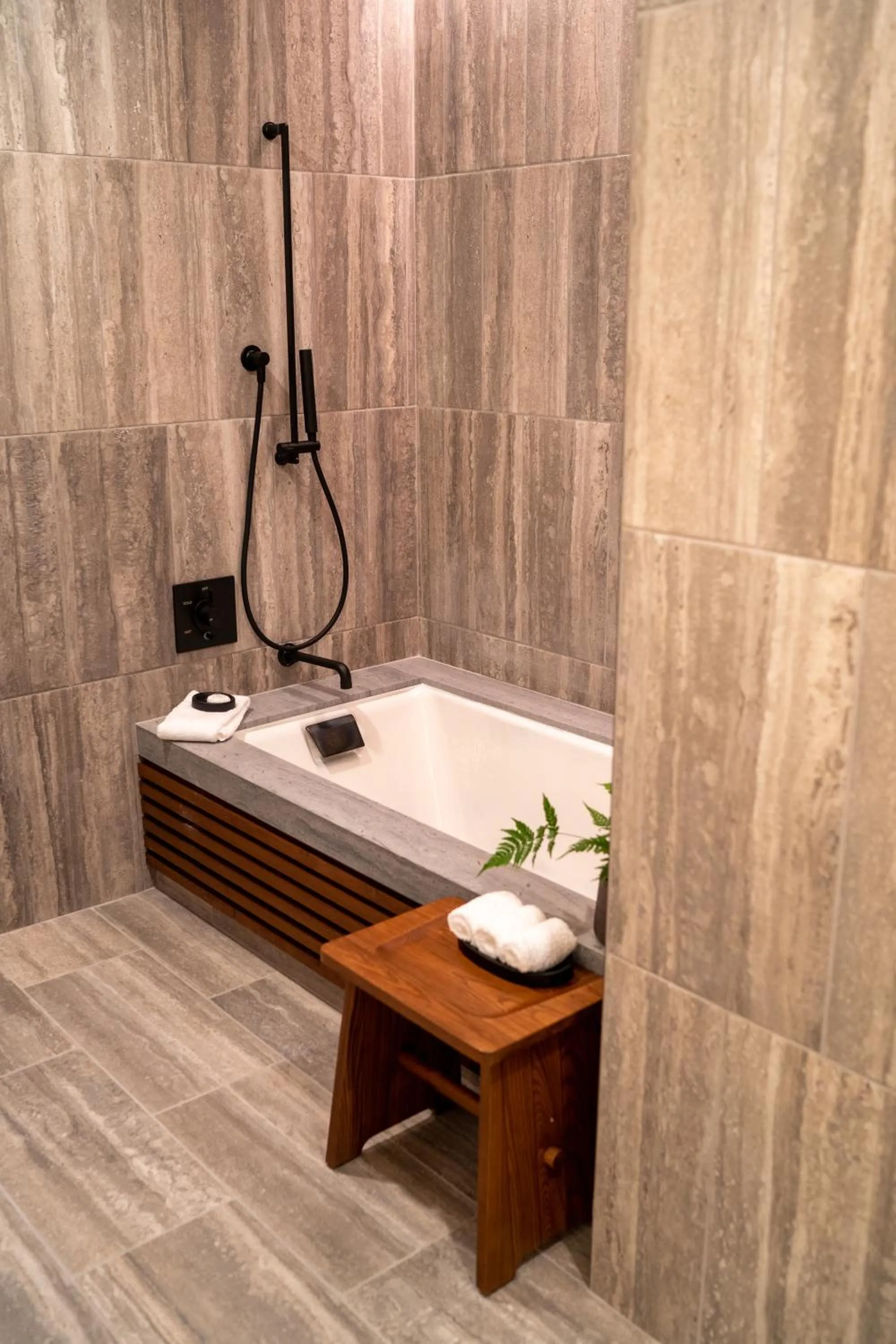 Shower in Nobu Hotel Atlanta