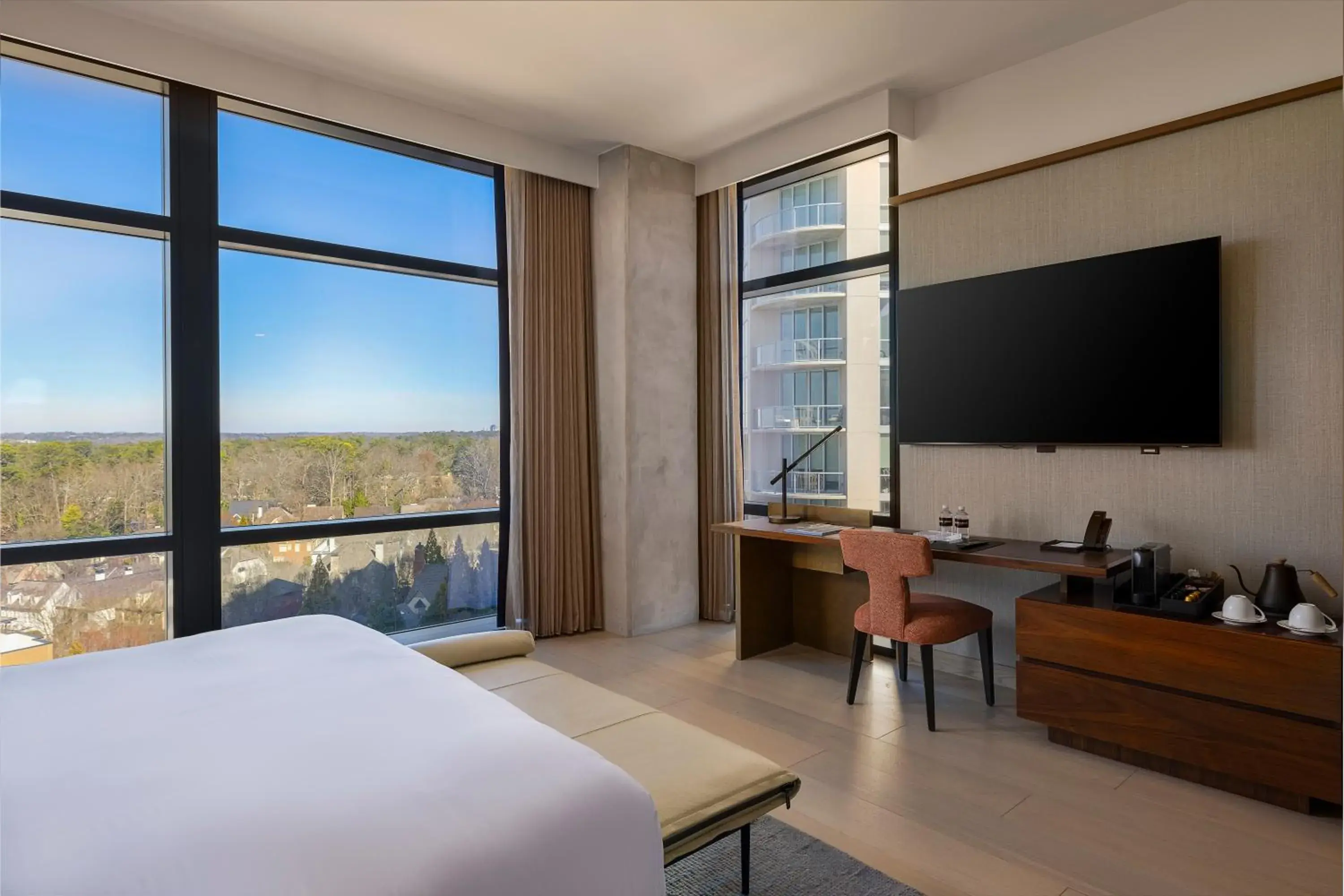 Premium King Room in Nobu Hotel Atlanta Premium King Room in Nobu Hotel Atlanta