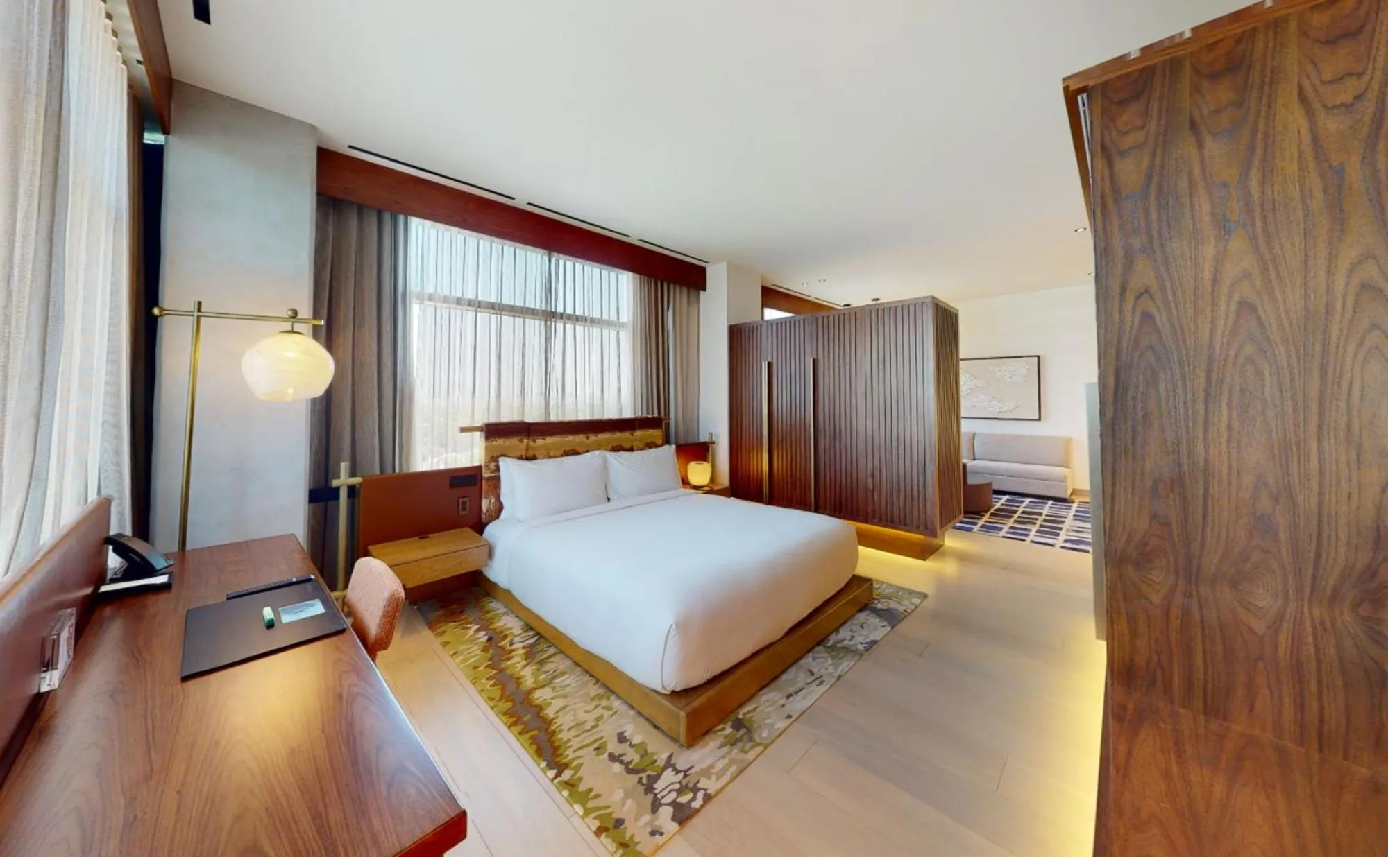 Bed in Nobu Hotel Atlanta