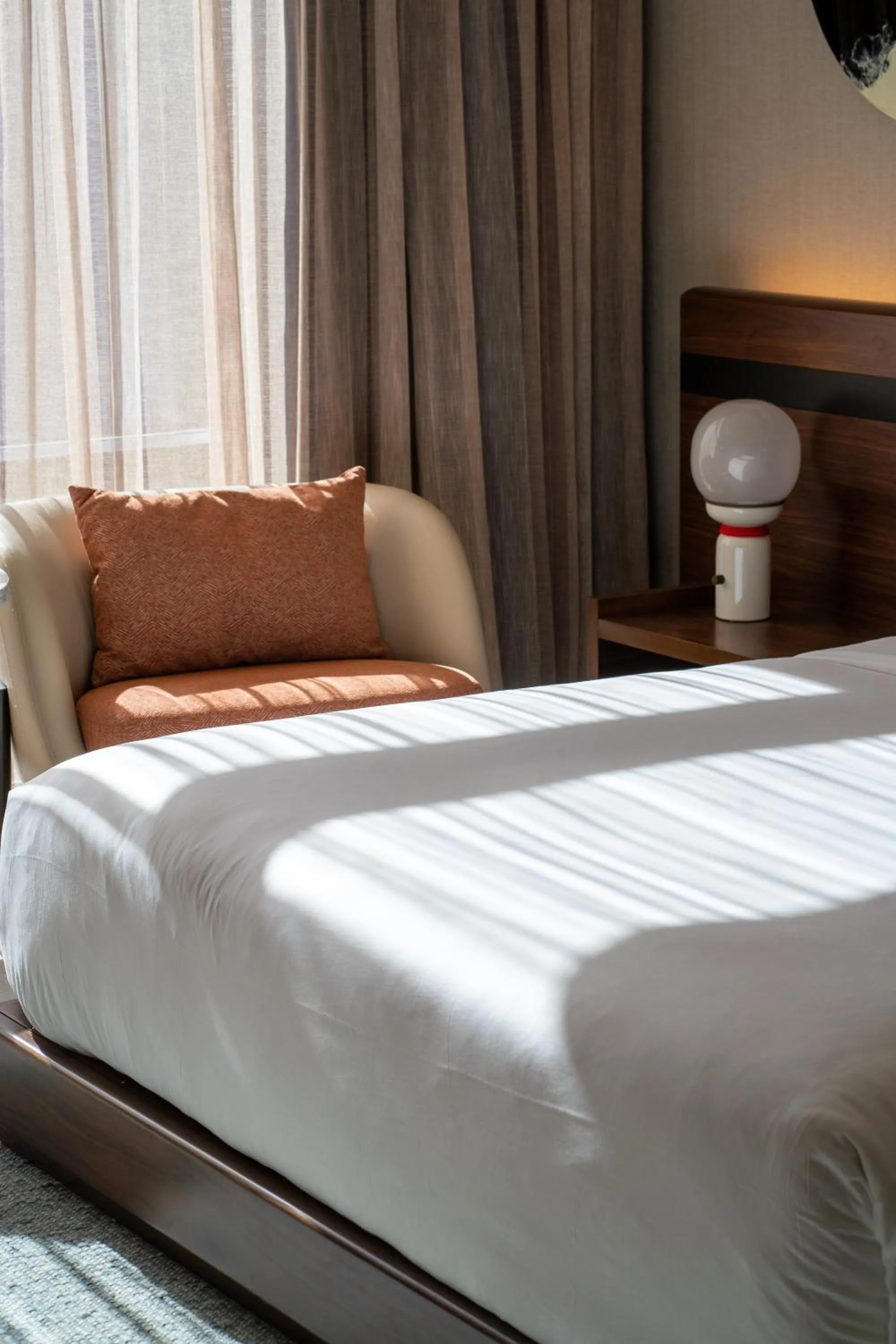 Bed in Nobu Hotel Atlanta