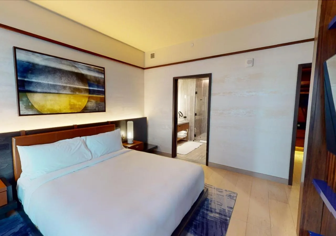 Bed in Nobu Hotel Atlanta