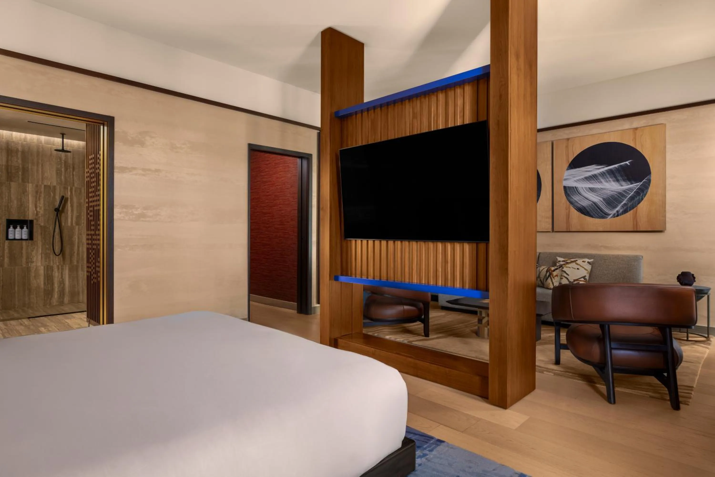 Bed in Nobu Hotel Atlanta