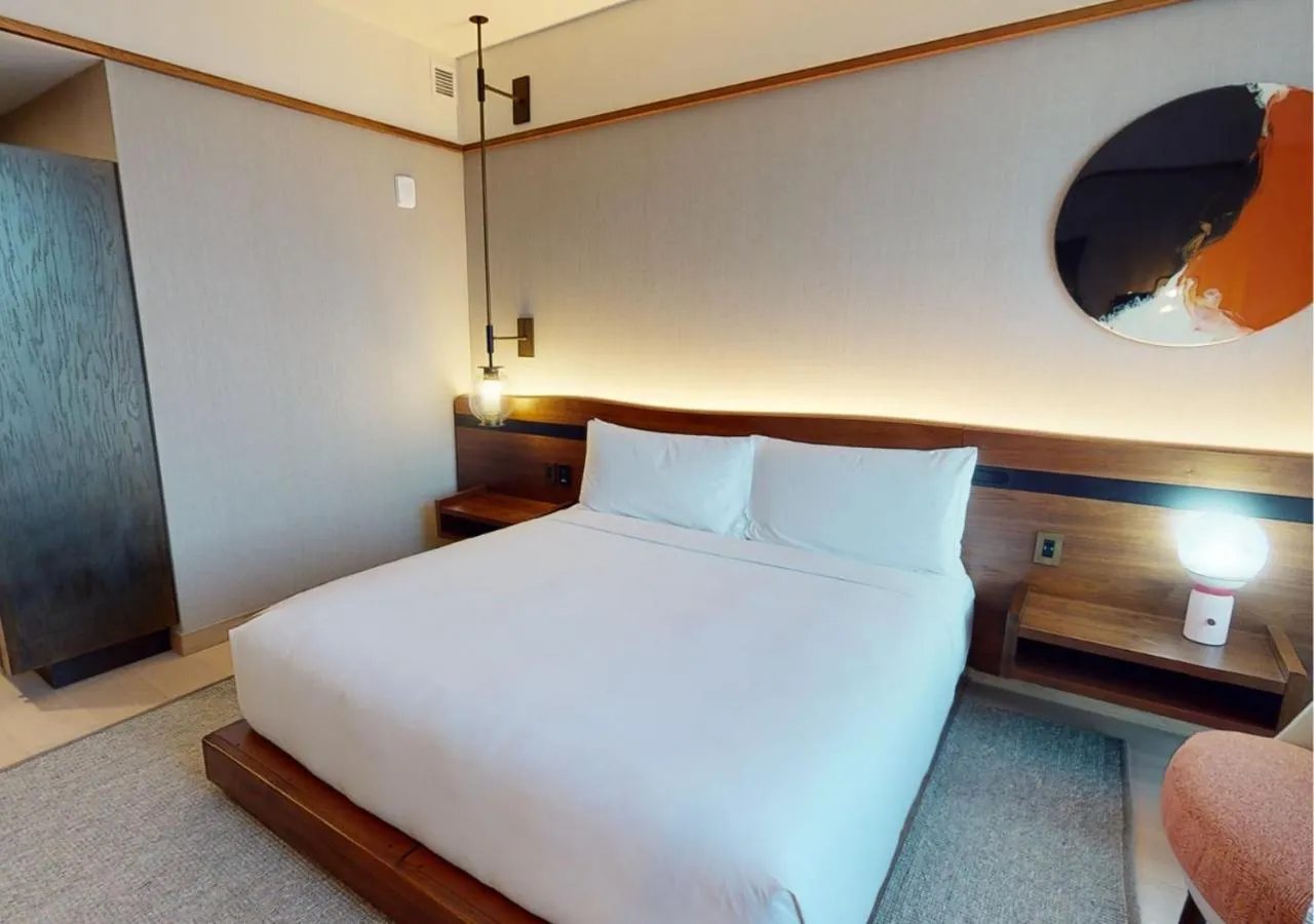 Bed in Nobu Hotel Atlanta